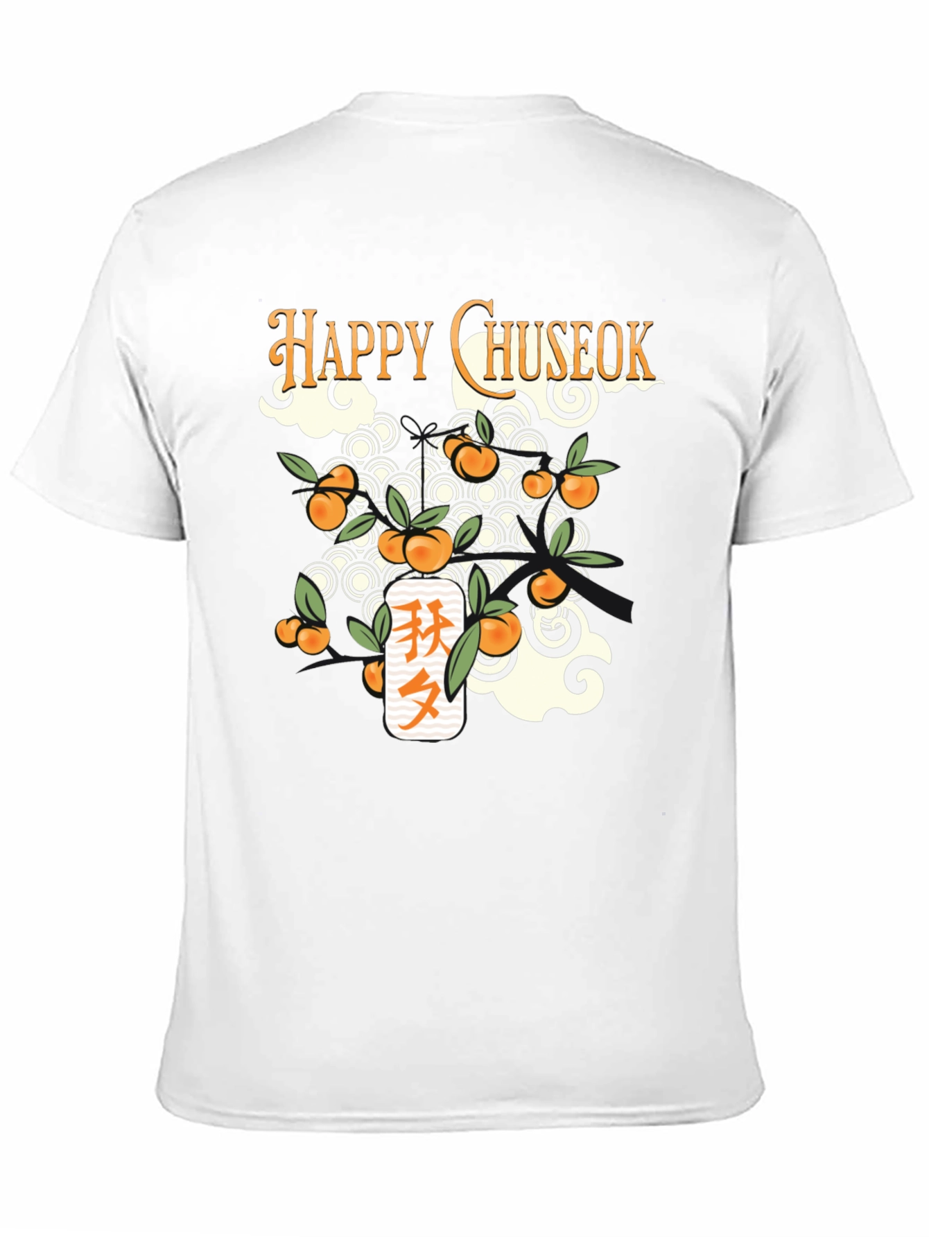 Happy Chuseok Graphic Tee - Korean Thanksgiving
