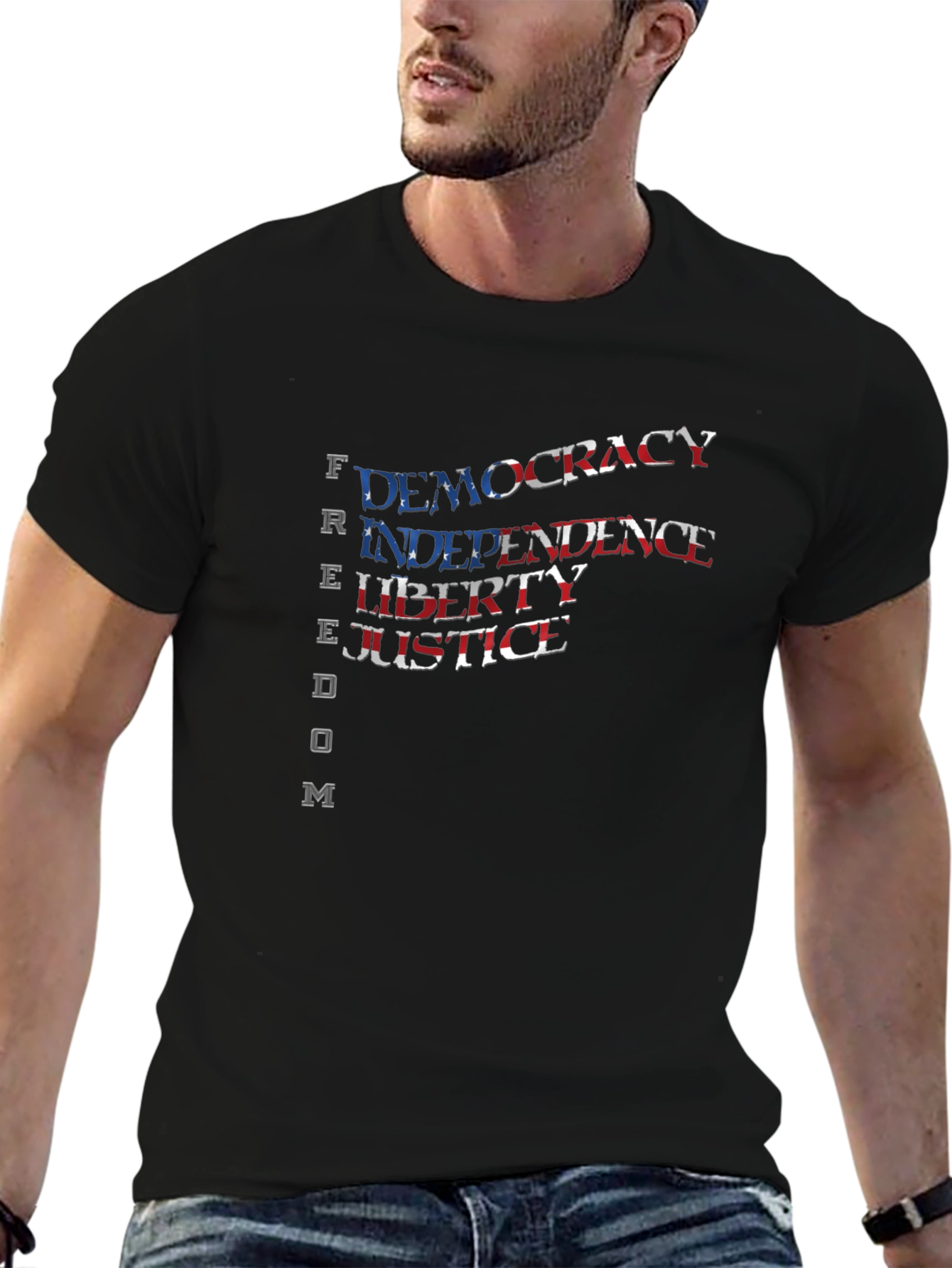 Patriotic Freedom Values T-Shirt