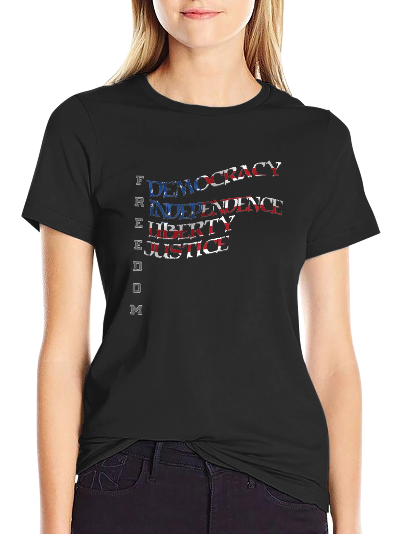 Patriotic Freedom Values T-Shirt