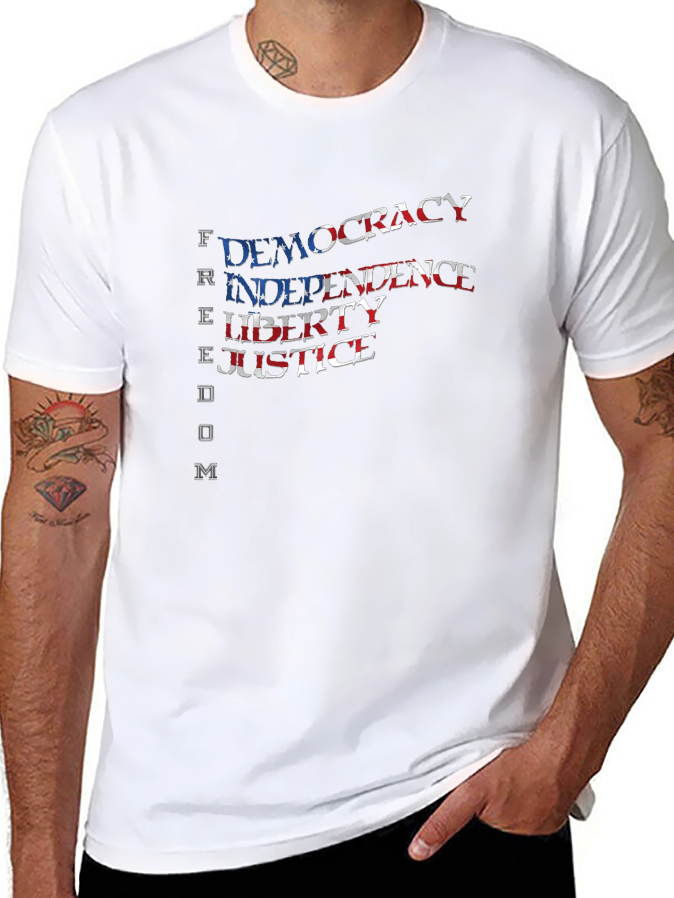 Patriotic Freedom Values T-Shirt