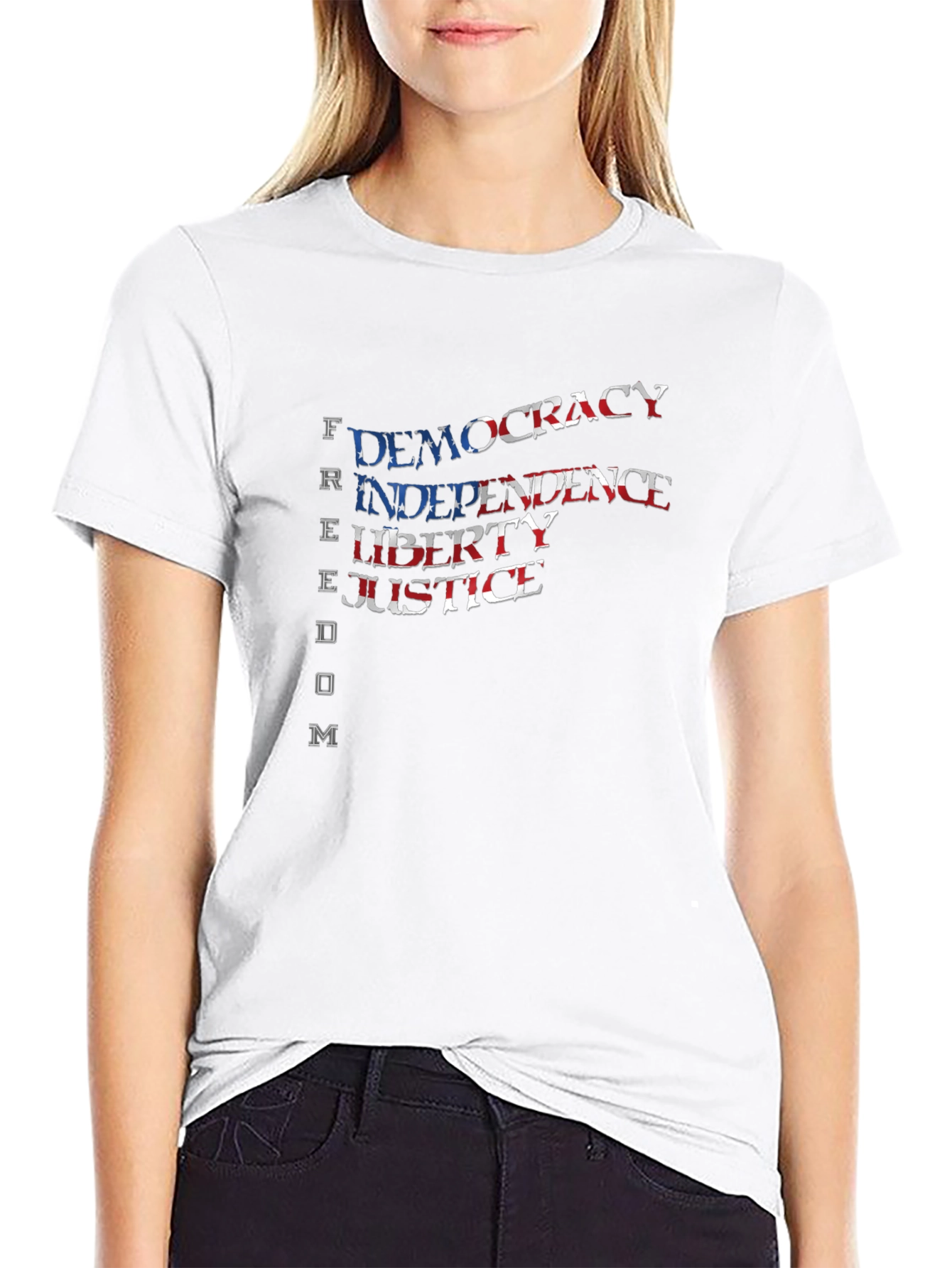 Patriotic Freedom Values T-Shirt