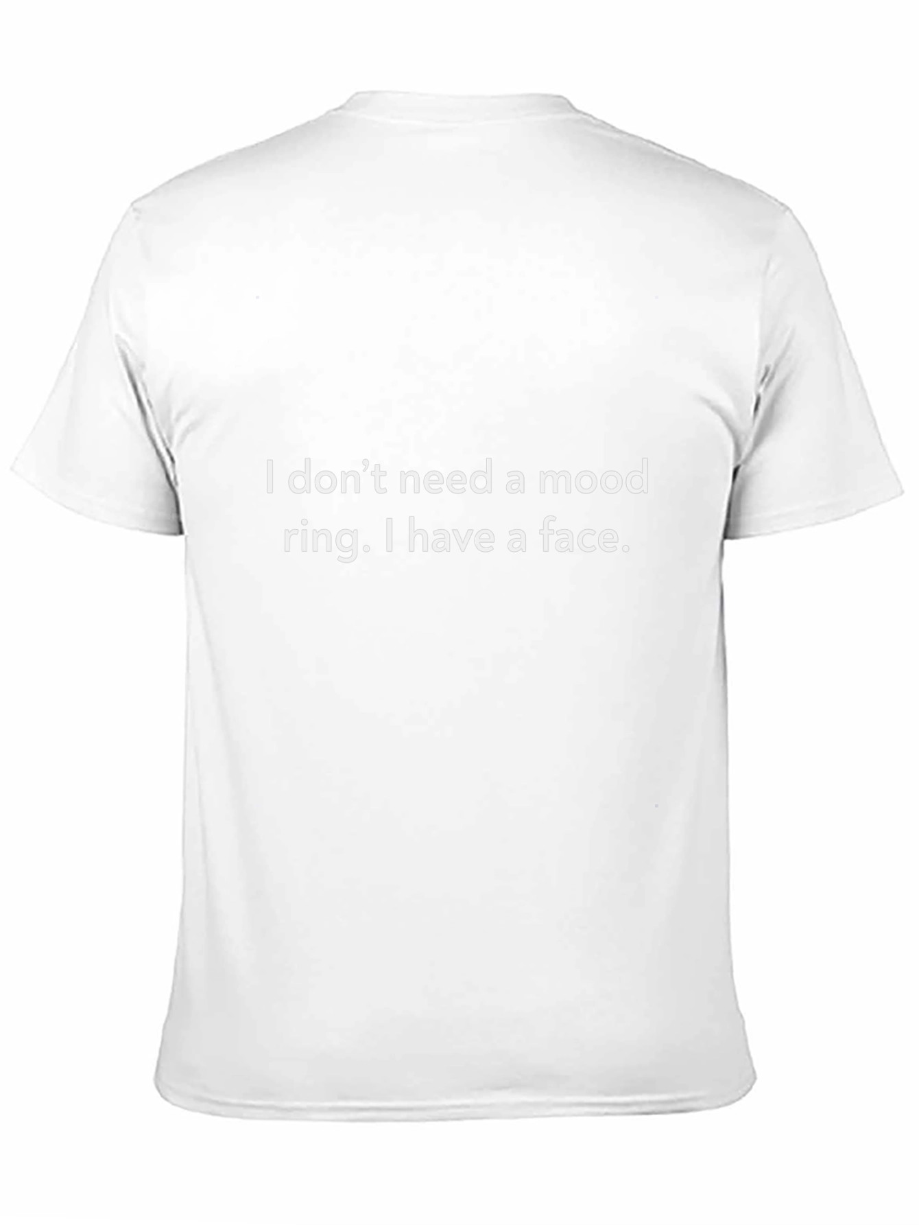 Mood Ring Face T-Shirt - Funny Sarcastic Tee