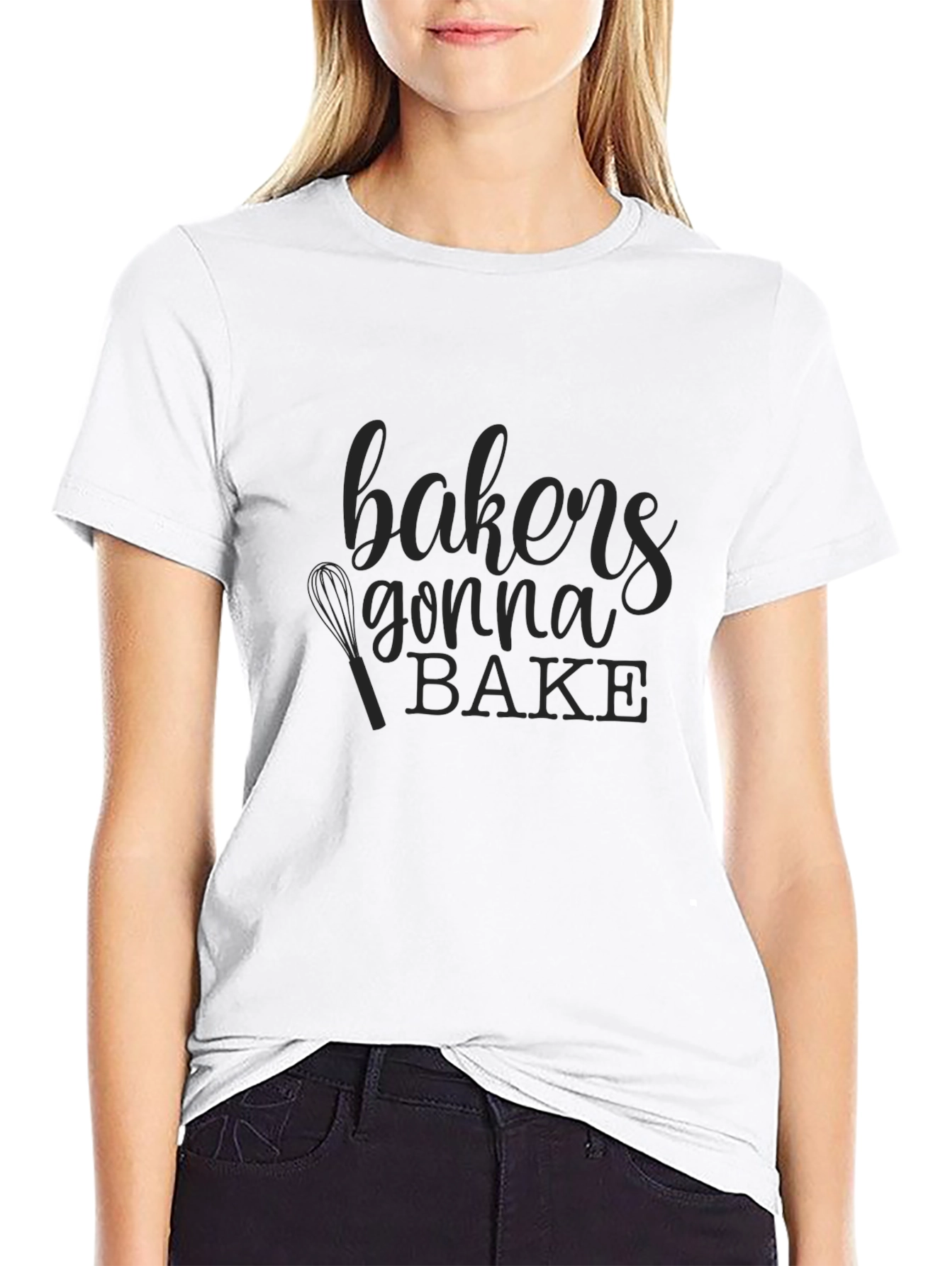 Bakers Gonna Bake T-Shirt - Black Unisex Tee