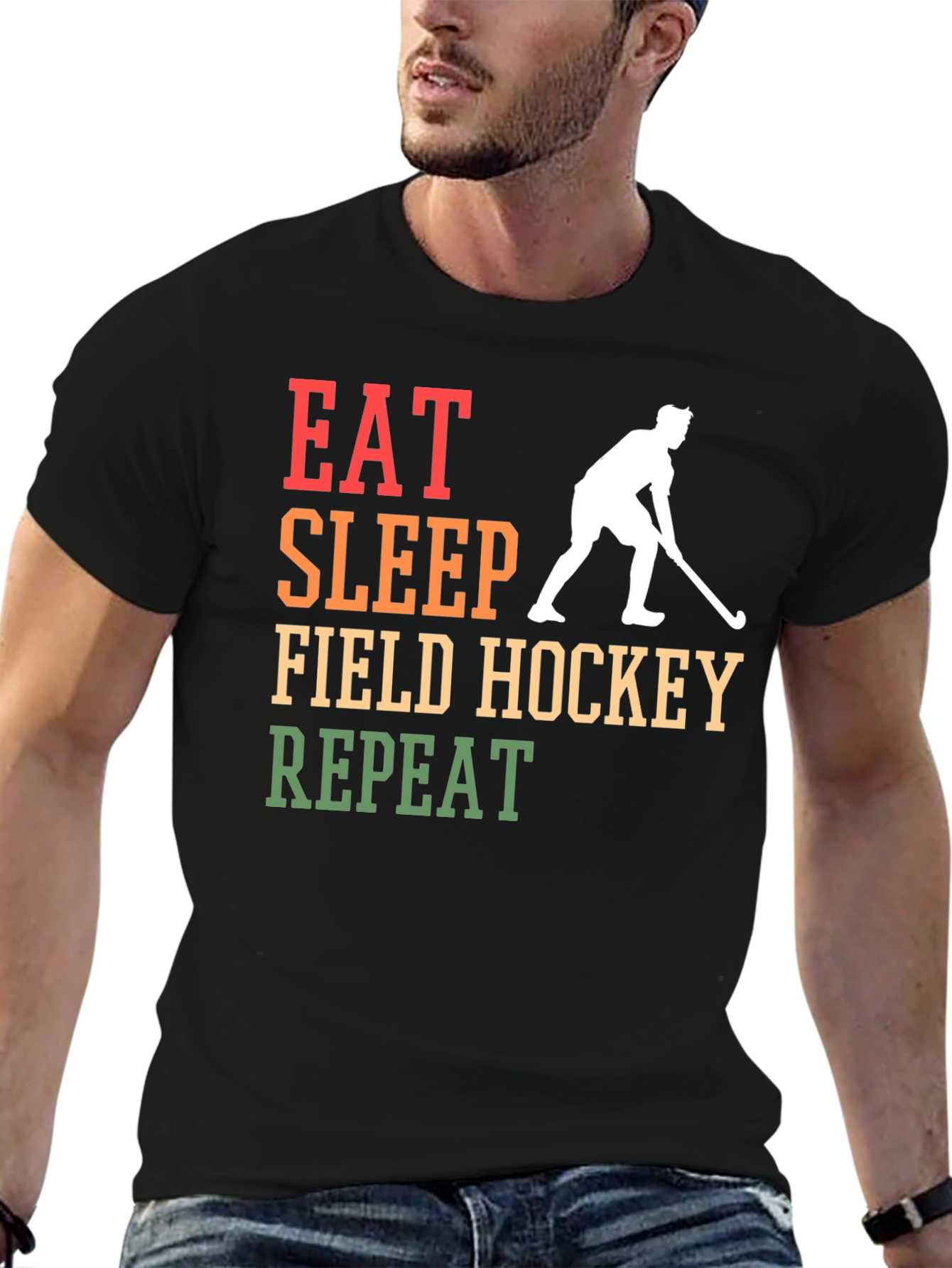 Eat Sleep Field Hockey Repeat T-Shirt