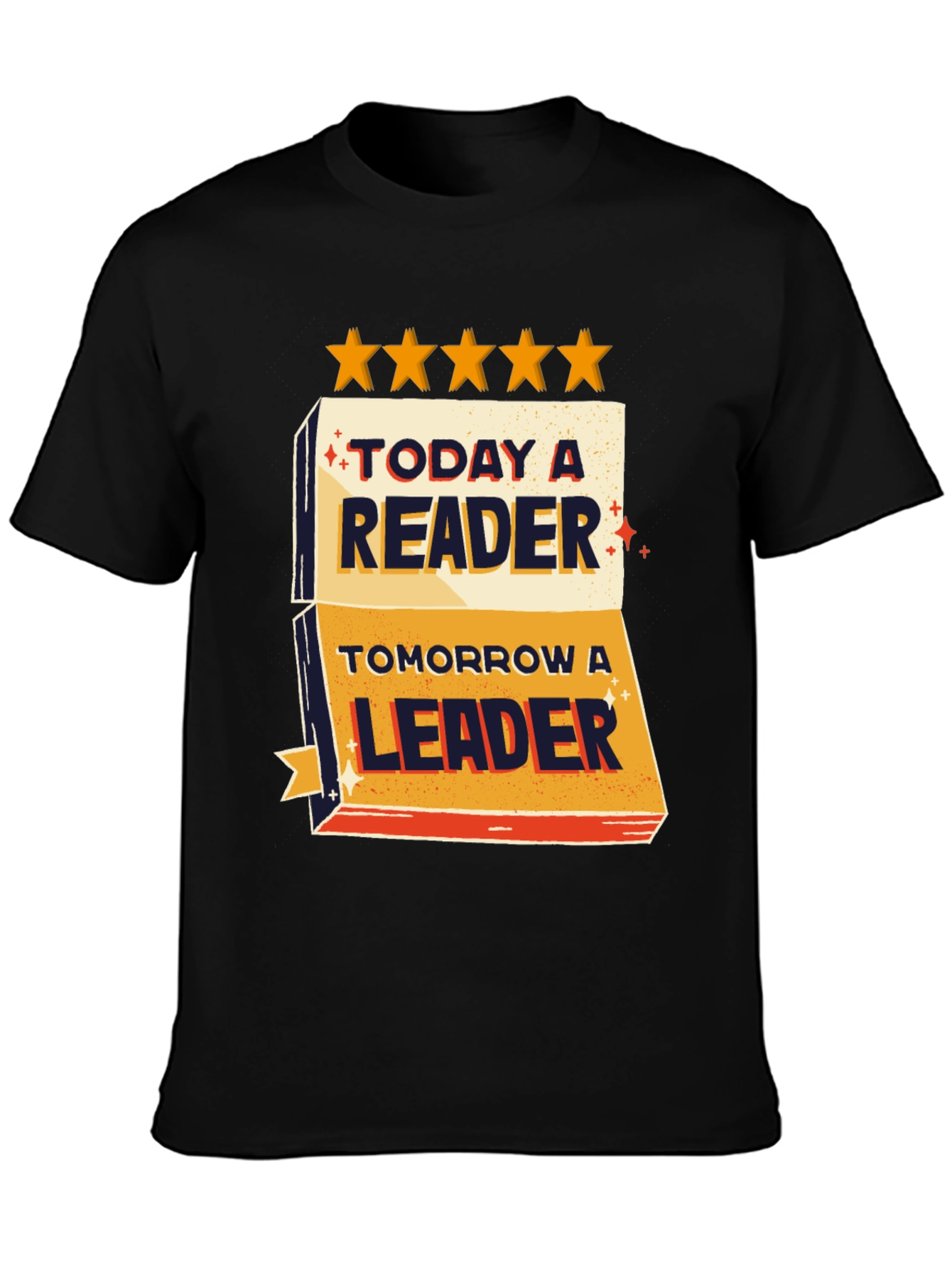 Reader Leader Graphic Tee - Black Unisex