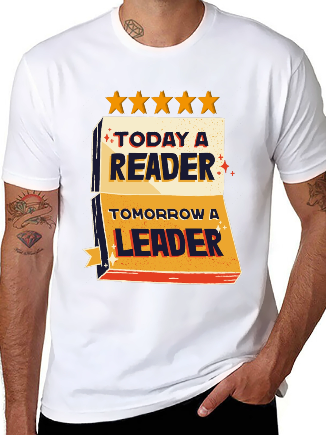 Reader Leader Graphic Tee - Black Unisex