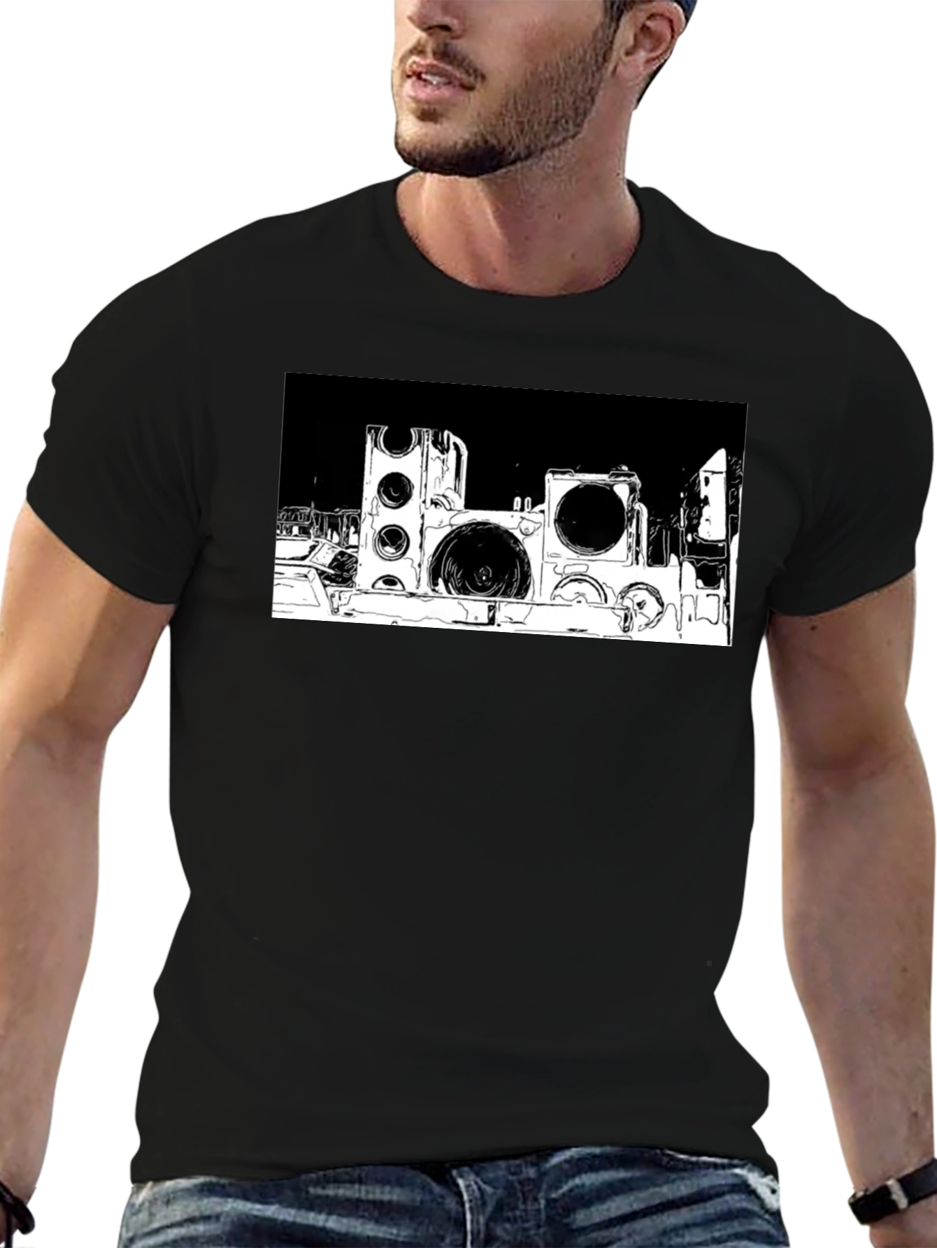 Speakers Graphic T-Shirt