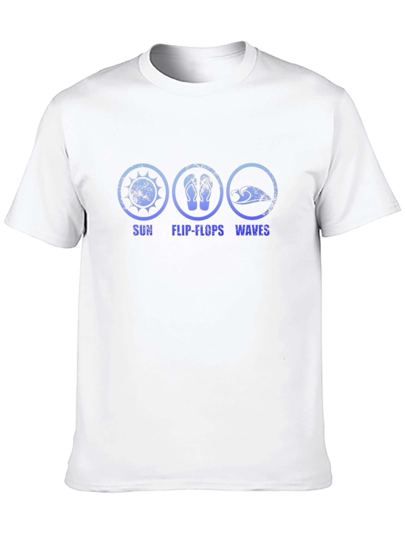 Sun Flip-Flops & Waves Graphic Tee