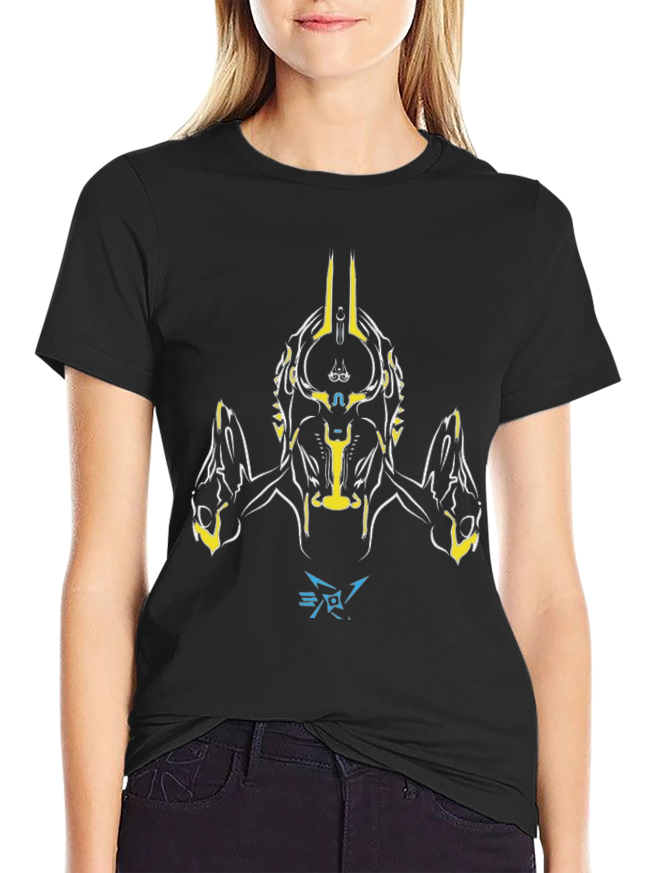 Abstract Graphic T-Shirt - Modern Artistic Design