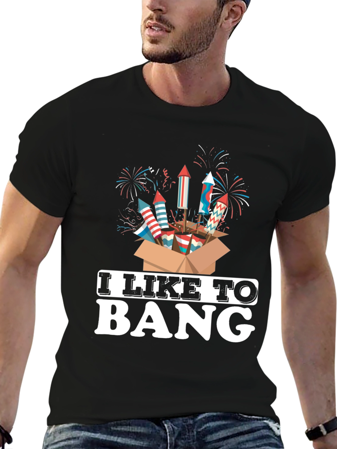 I Like to Bang Fireworks T-Shirt