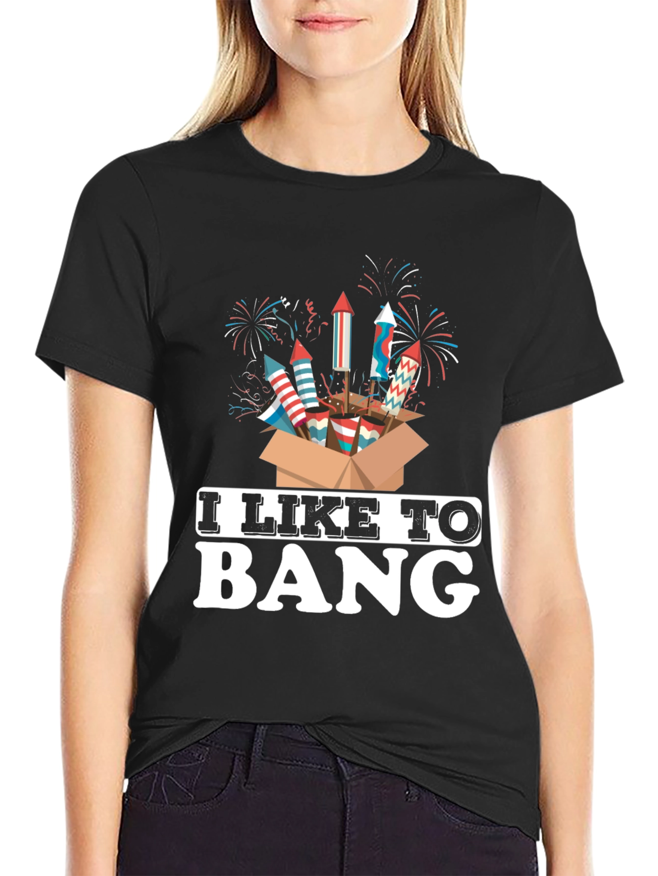 I Like to Bang Fireworks T-Shirt