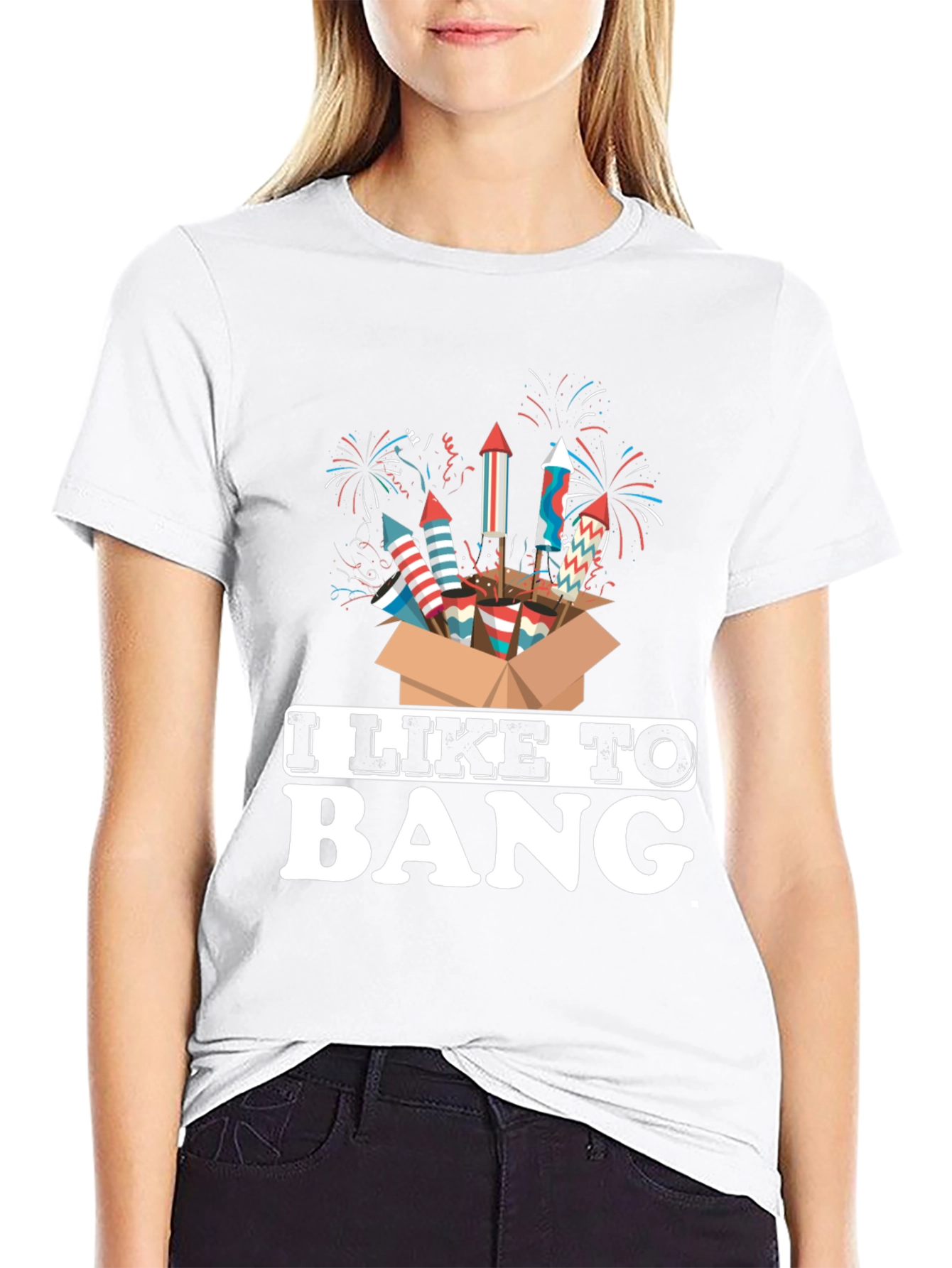 I Like to Bang Fireworks T-Shirt