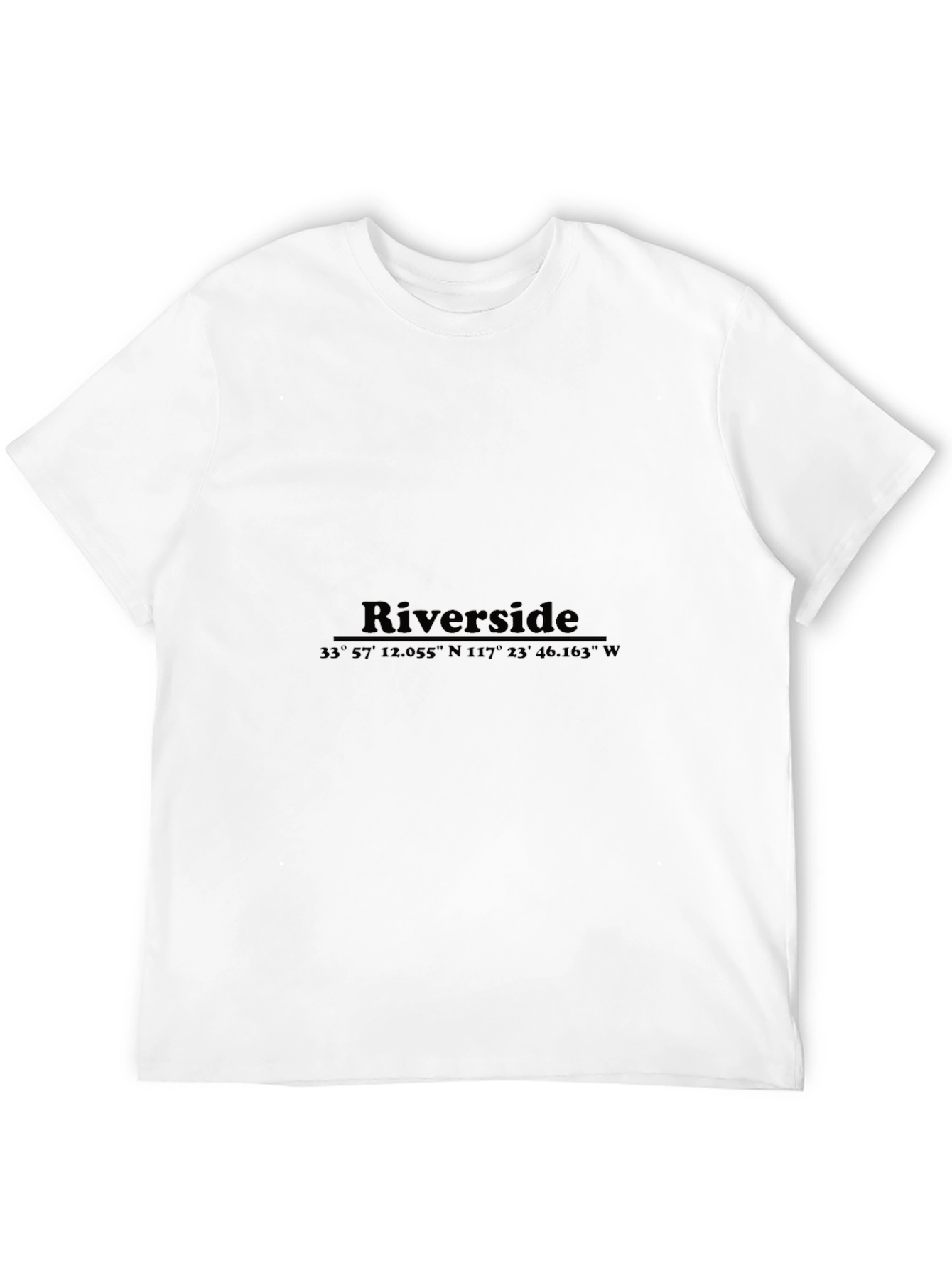 Riverside Coordinates Black T-Shirt
