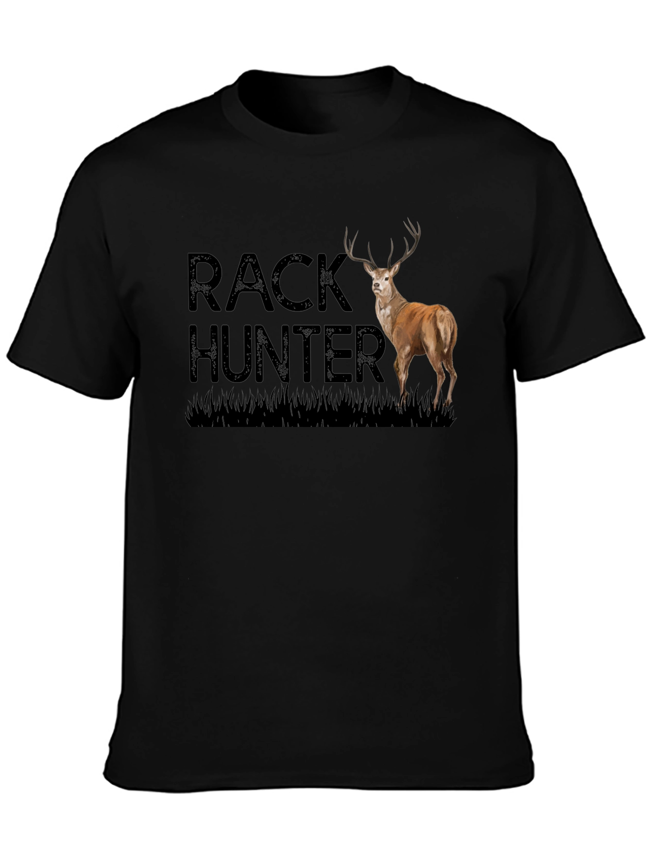 Rack Hunter Deer Graphic T-Shirt - Hunting Apparel