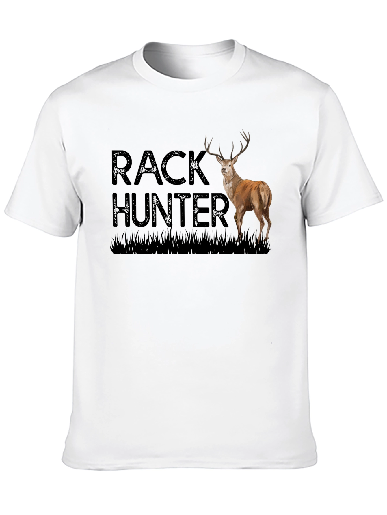 Rack Hunter Deer Graphic T-Shirt - Hunting Apparel