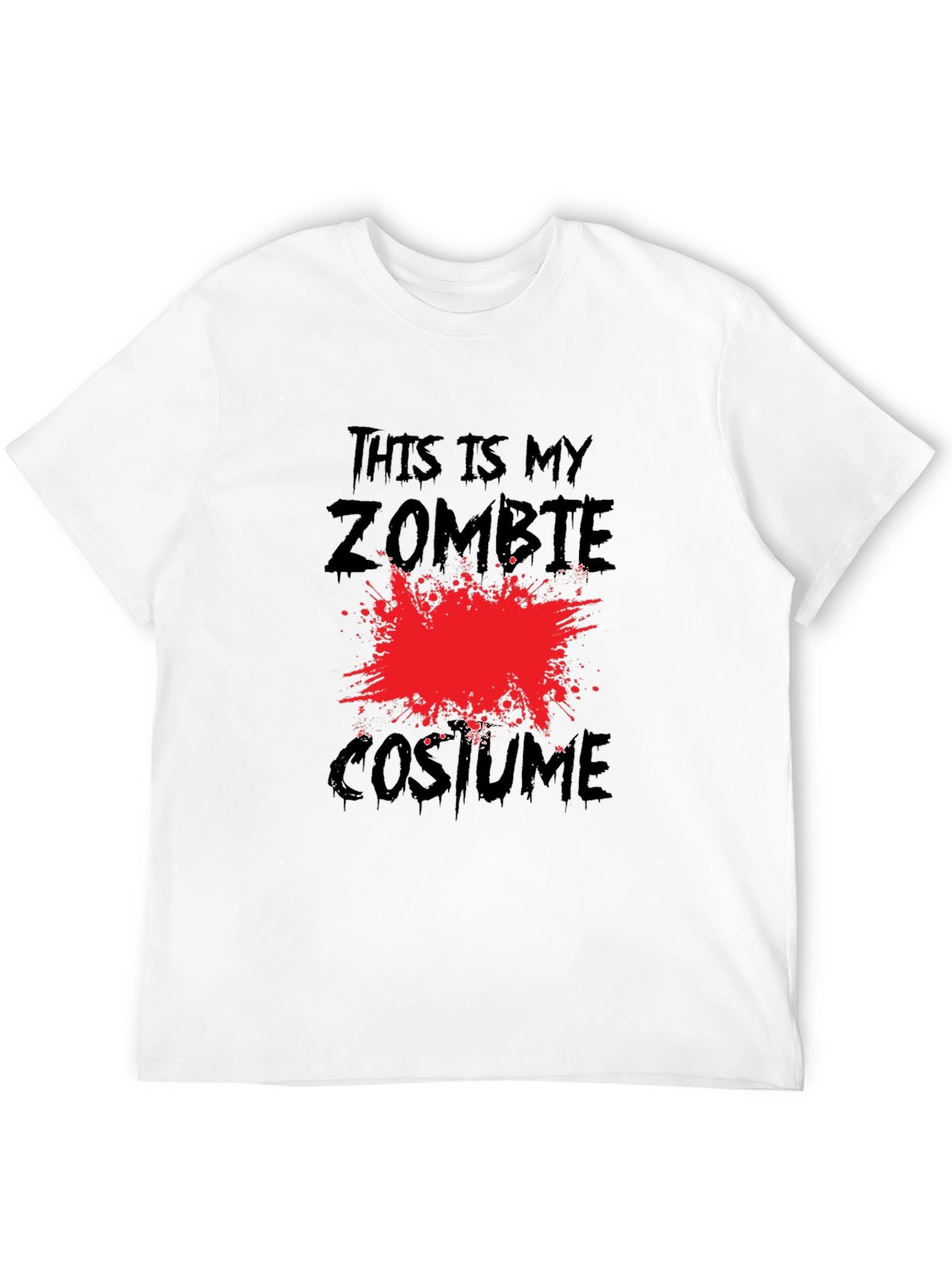 Zombie Costume T-Shirt - Halloween Tee