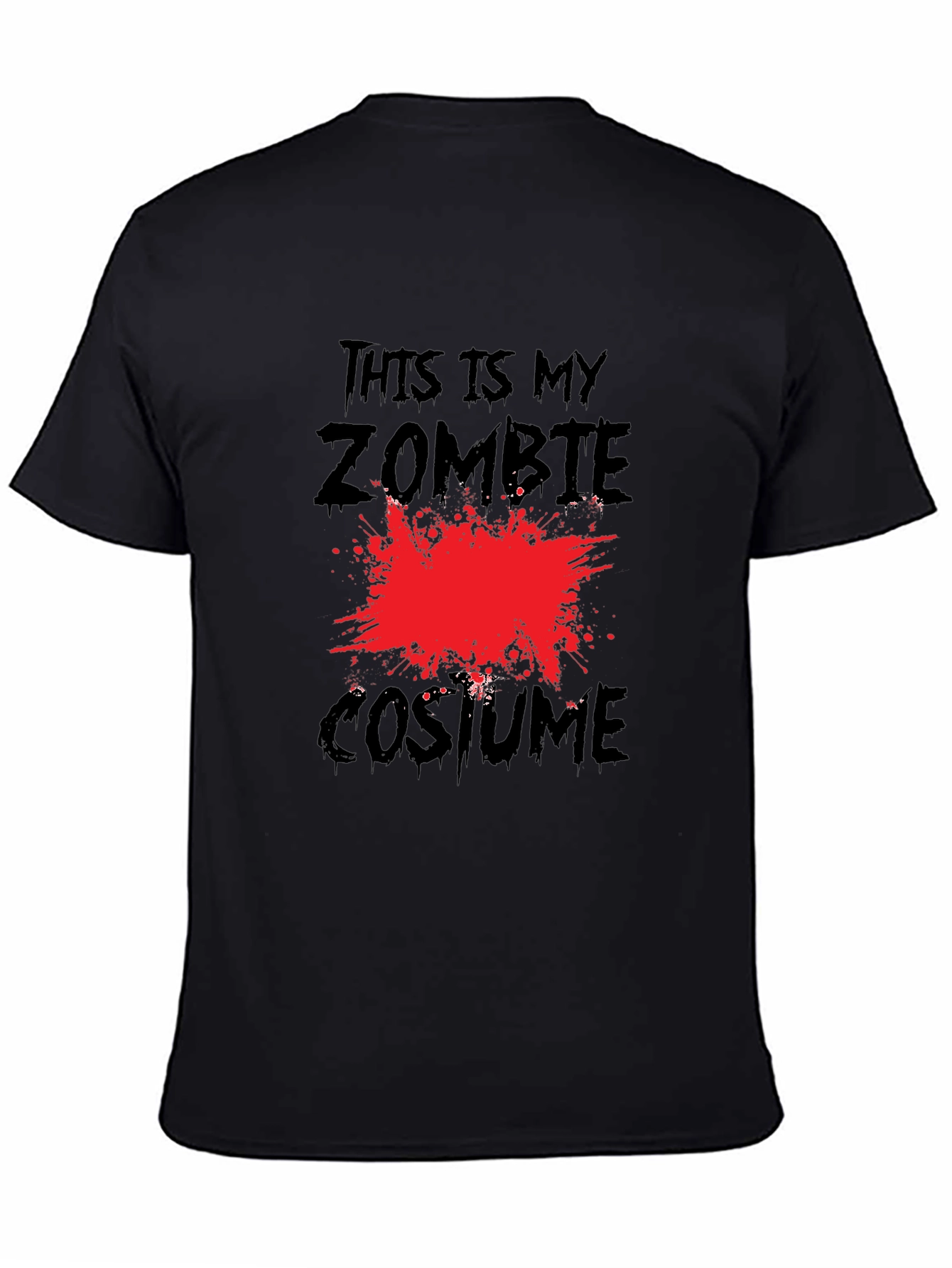 Zombie Costume T-Shirt - Halloween Tee