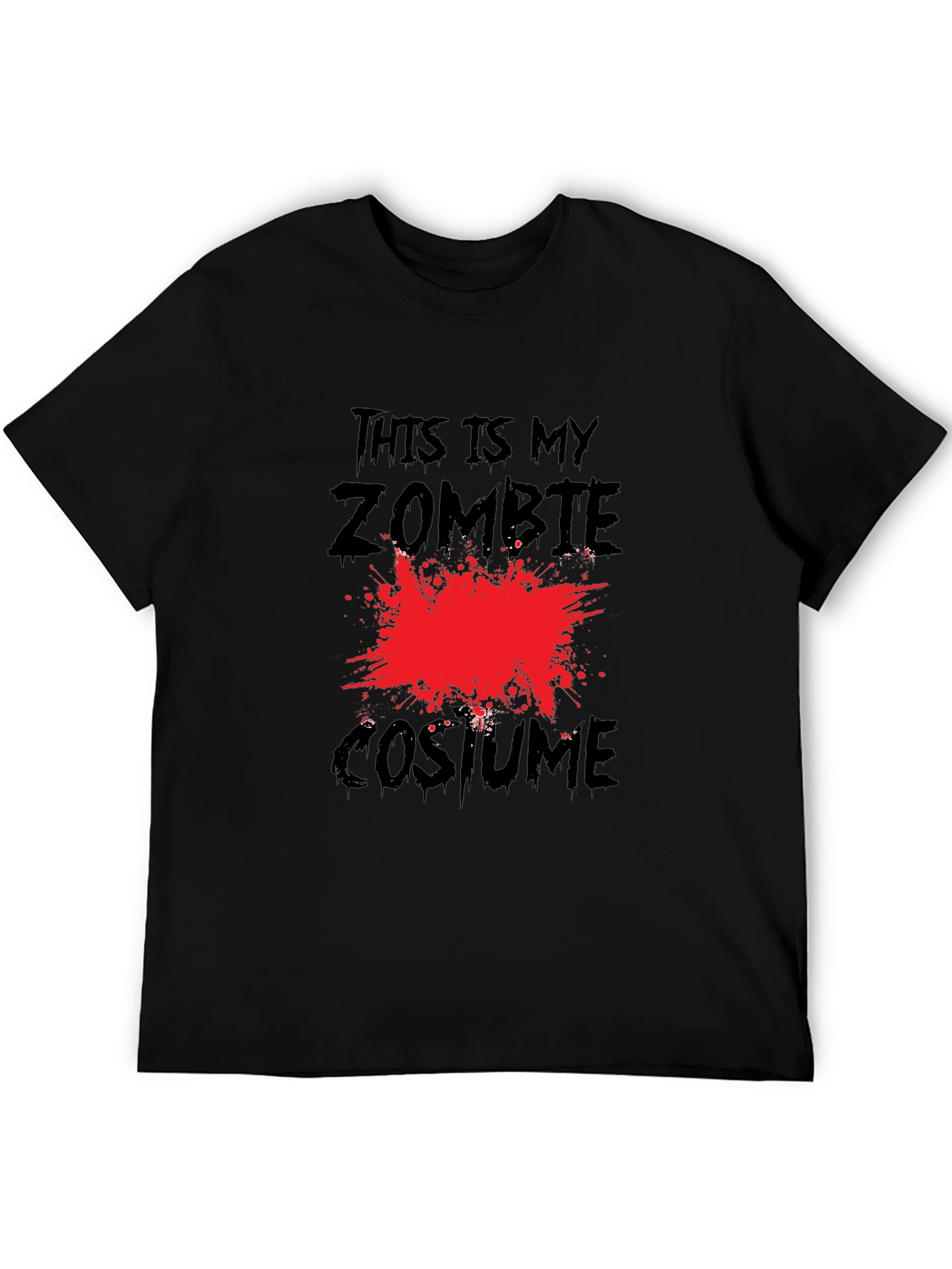 Zombie Costume T-Shirt - Halloween Tee