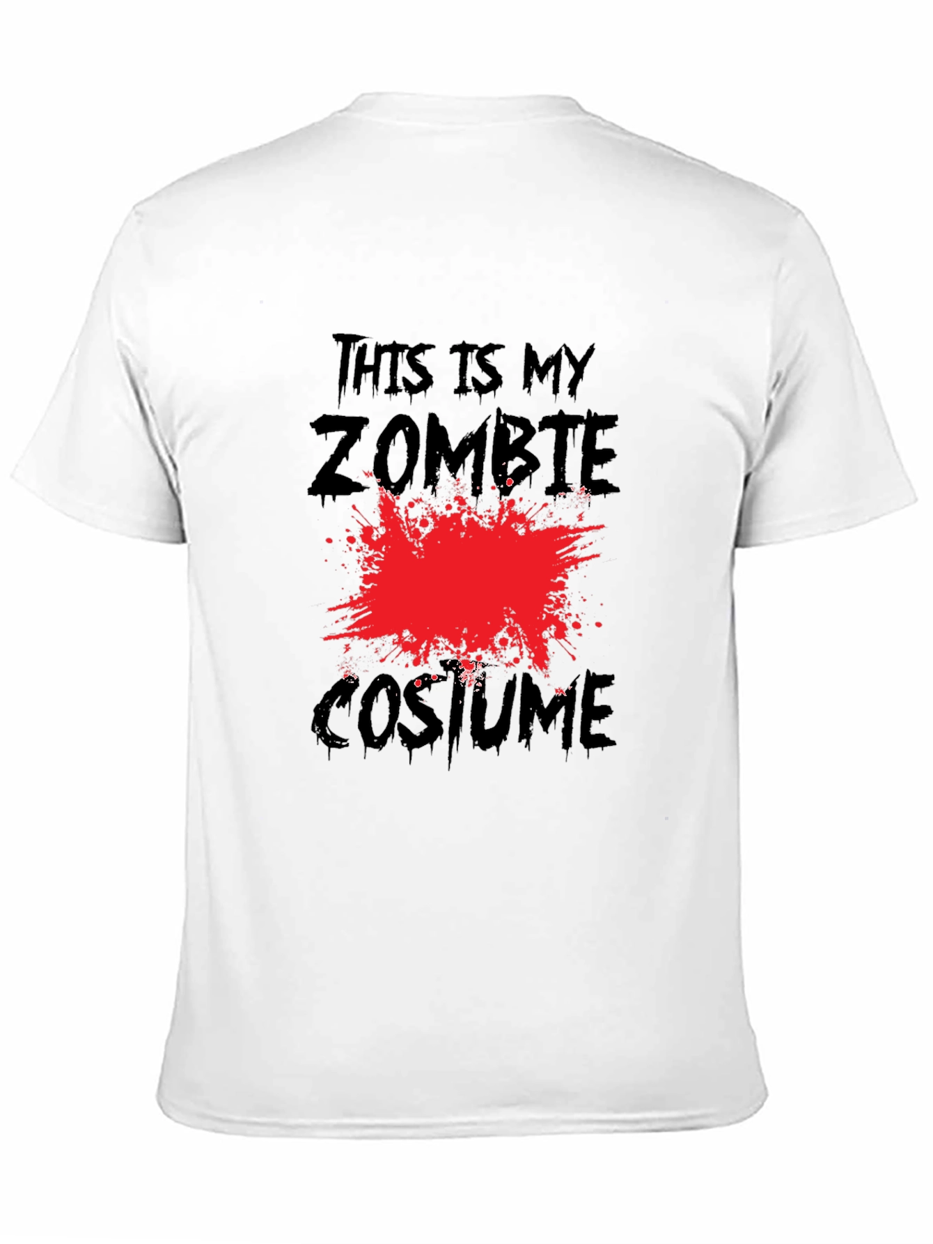 Zombie Costume T-Shirt - Halloween Tee