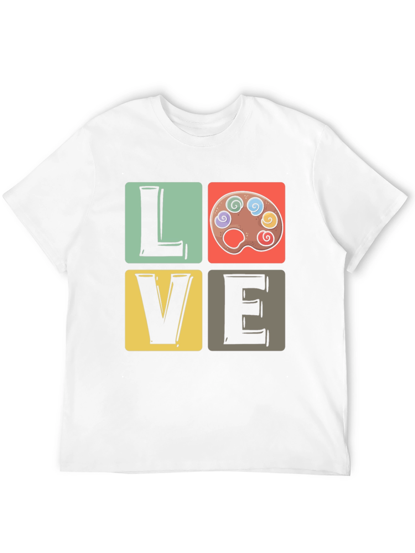 LOVE Art Palette T-Shirt - Artists Passion