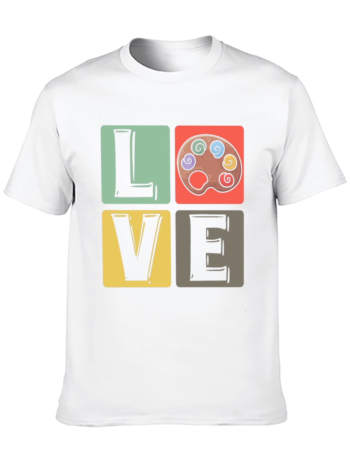 LOVE Art Palette T-Shirt - Artists Passion