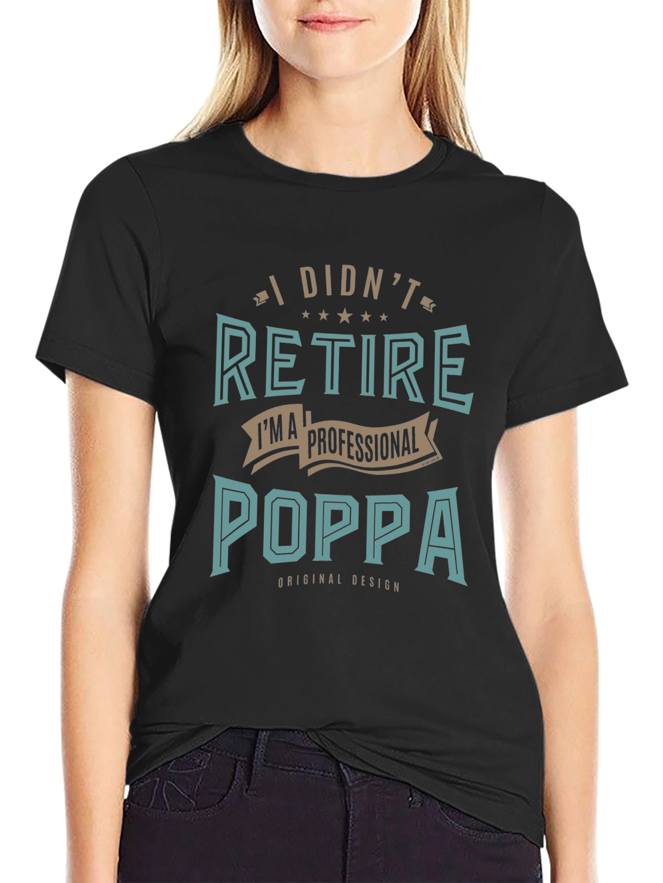Professional Poppa T-Shirt - Retired in Style