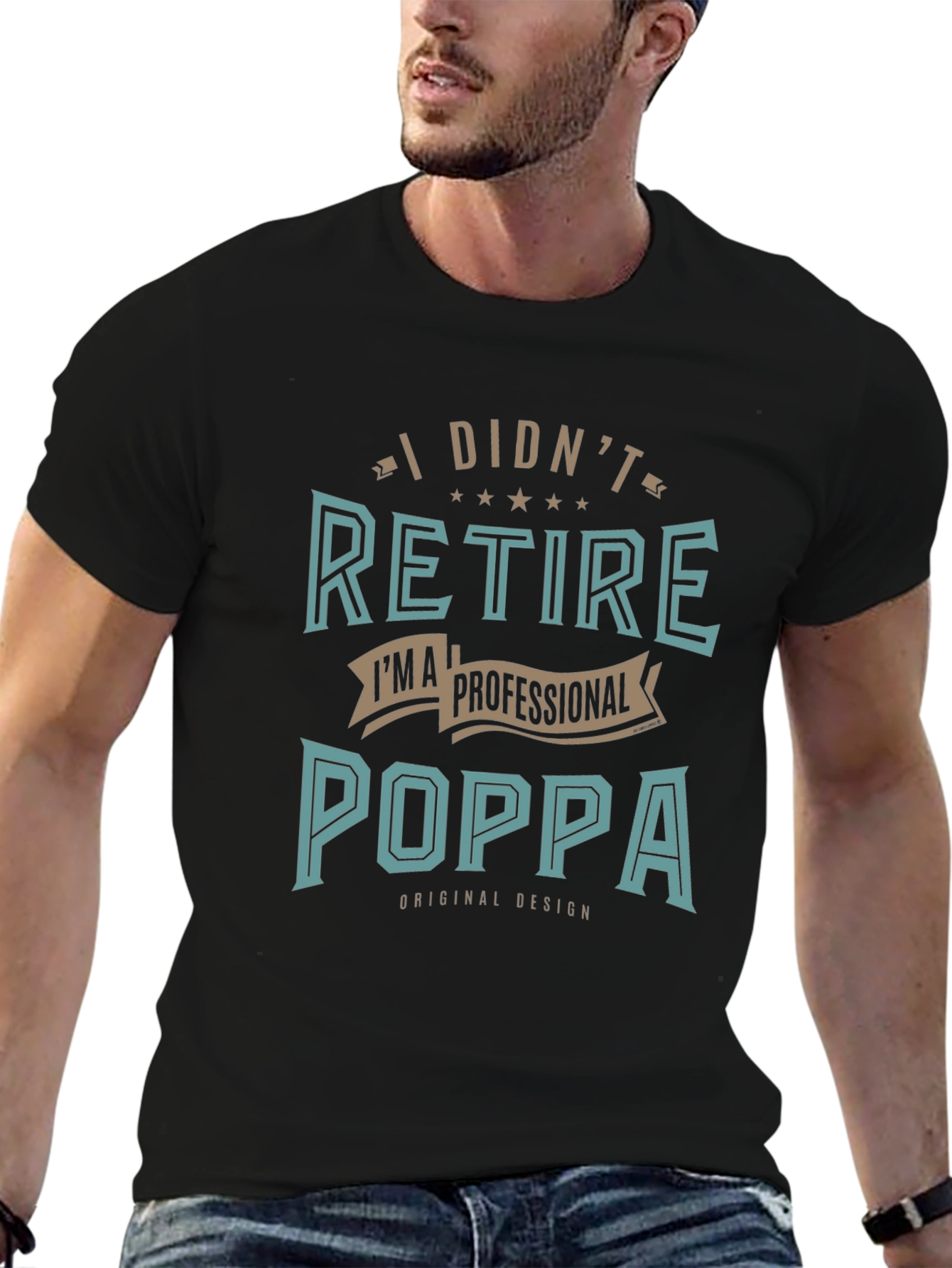 Professional Poppa T-Shirt - Retired in Style