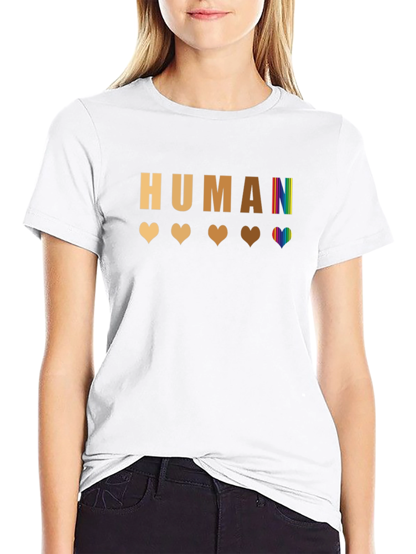 Equality T-Shirt - Human Heart Diversity