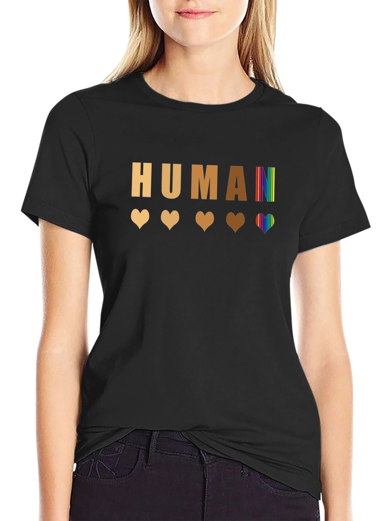 Equality T-Shirt - Human Heart Diversity