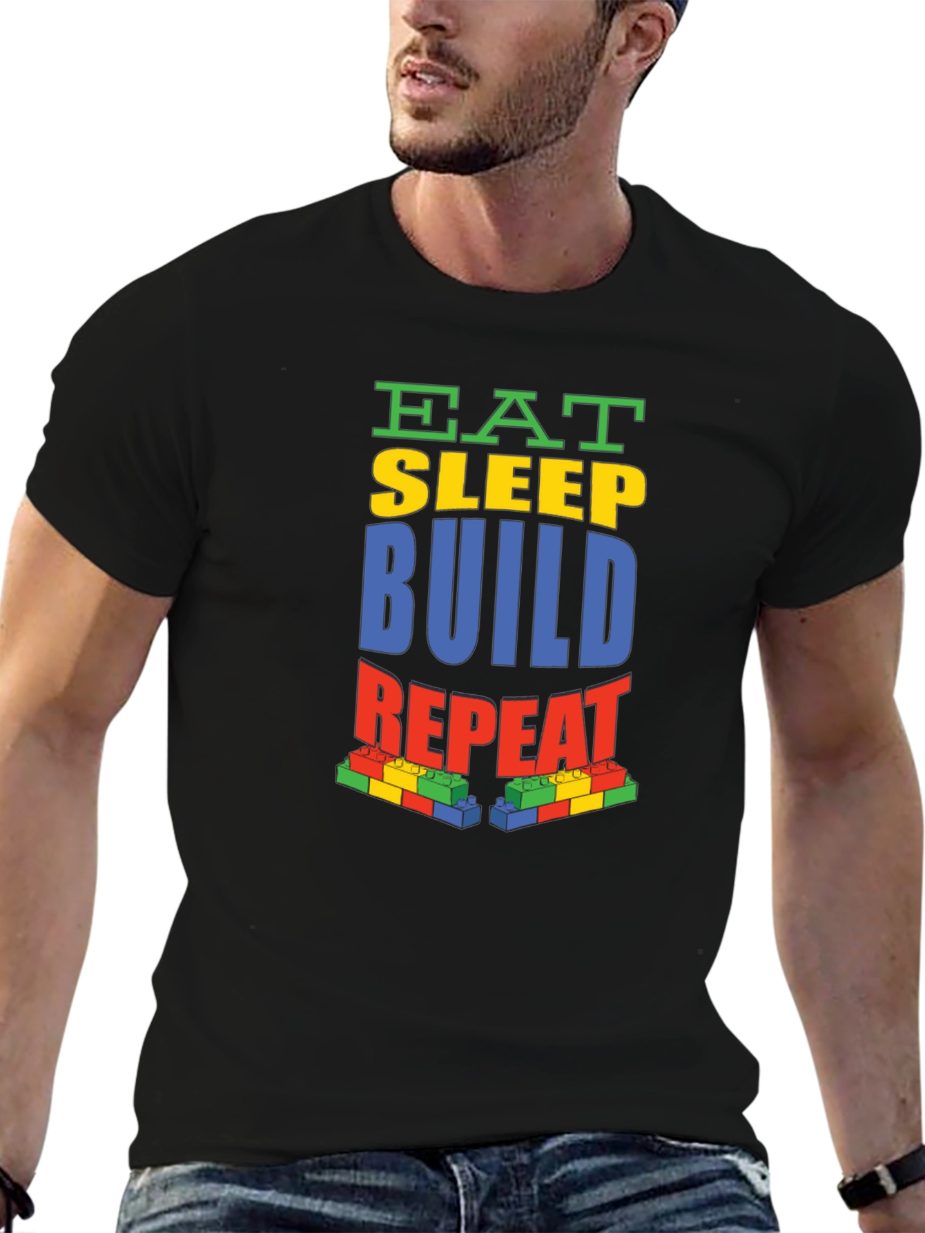Eat Sleep Build Repeat T-Shirt