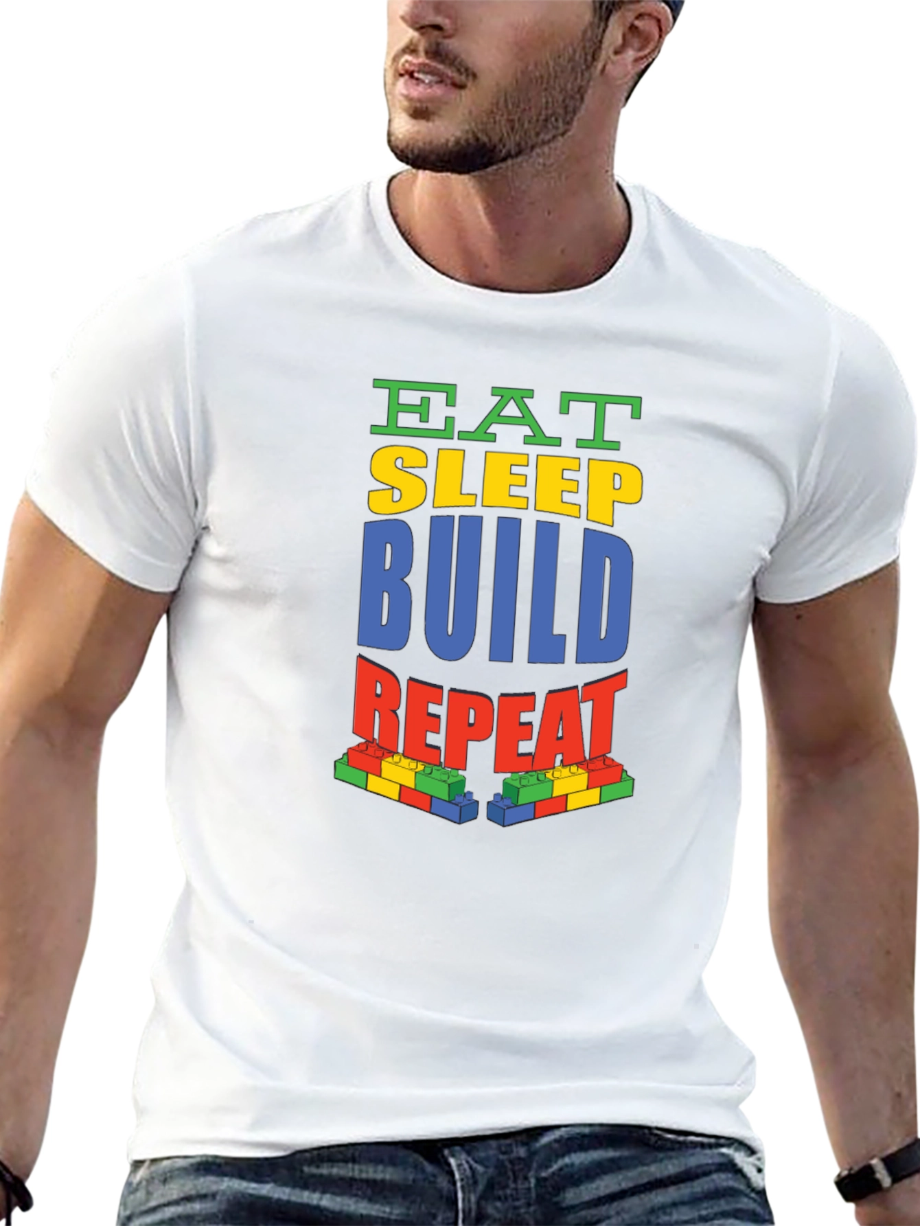 Eat Sleep Build Repeat T-Shirt