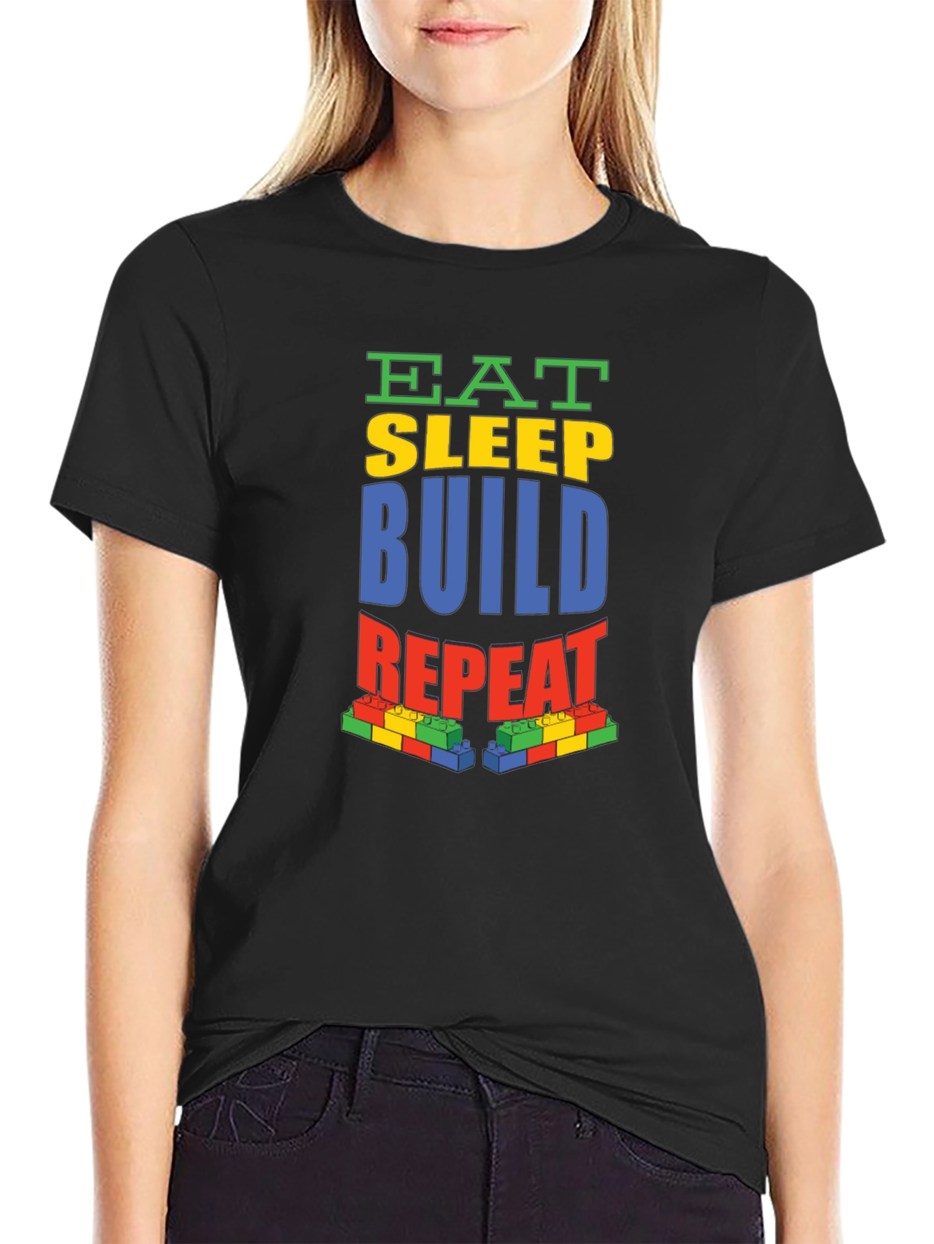 Eat Sleep Build Repeat T-Shirt
