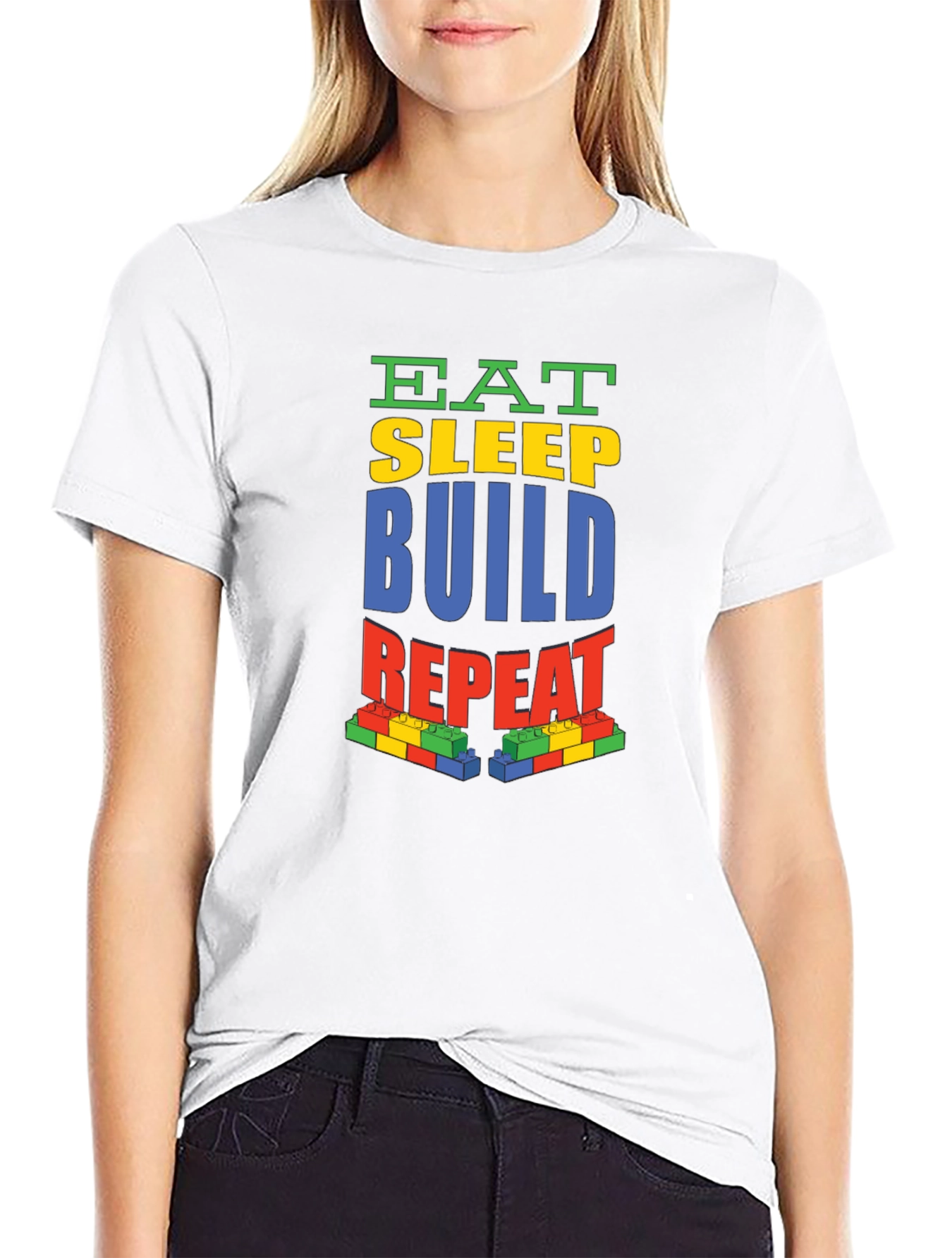 Eat Sleep Build Repeat T-Shirt