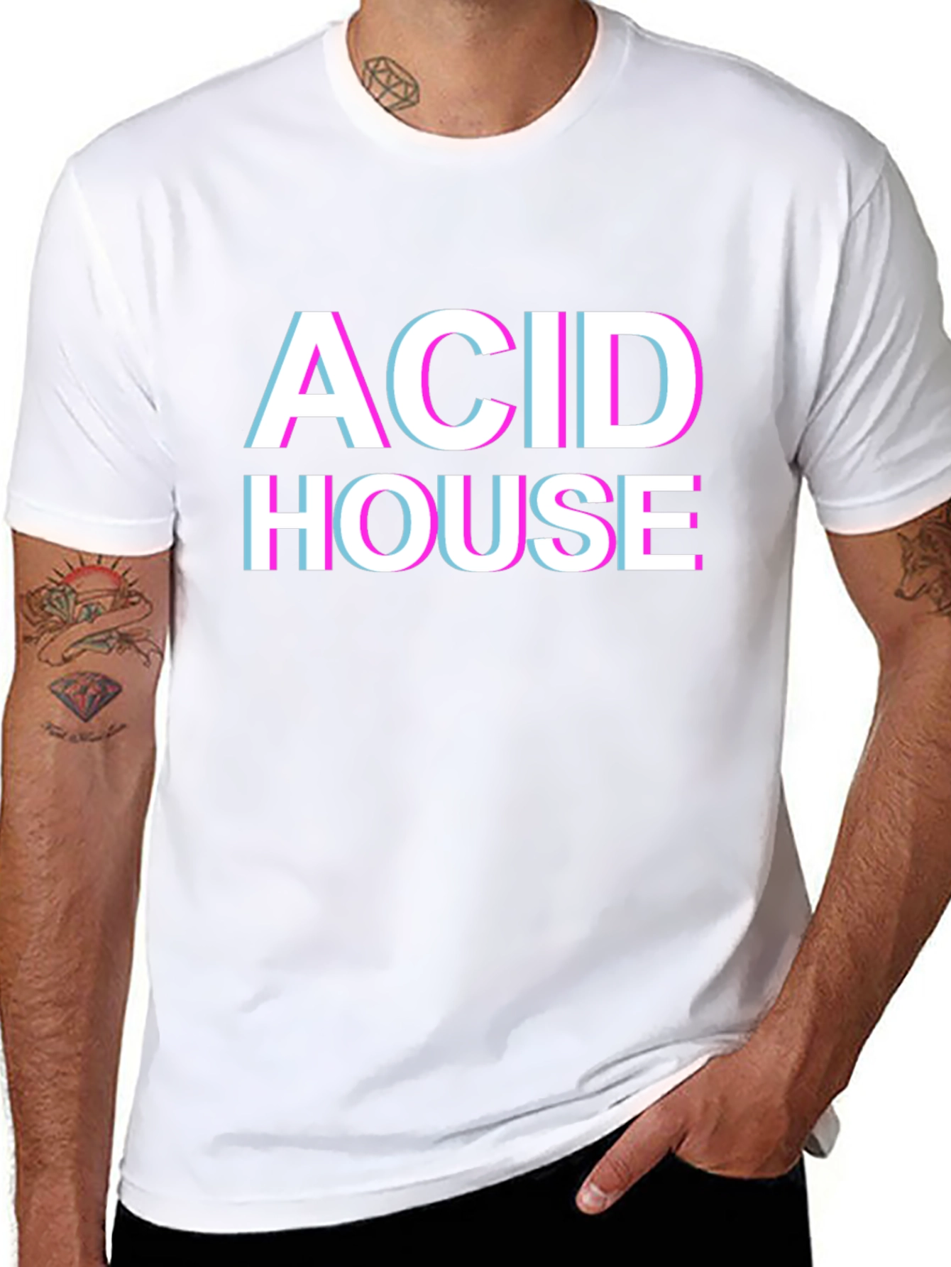 Acid House T-Shirt - Retro Rave Style