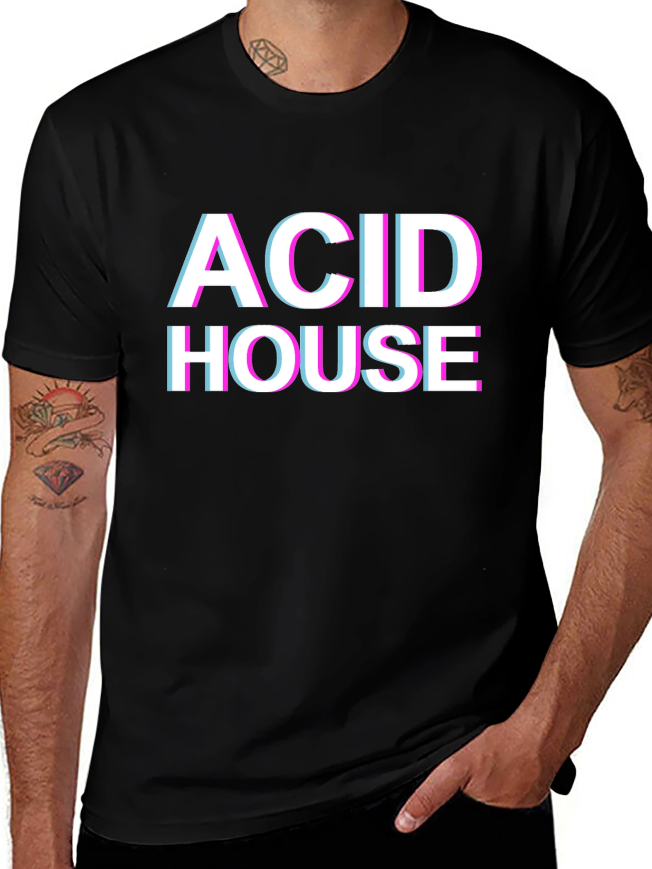 Acid House T-Shirt - Retro Rave Style