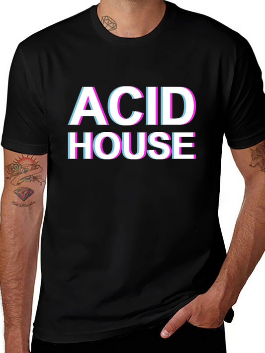 Acid House T-Shirt - Retro Rave Style