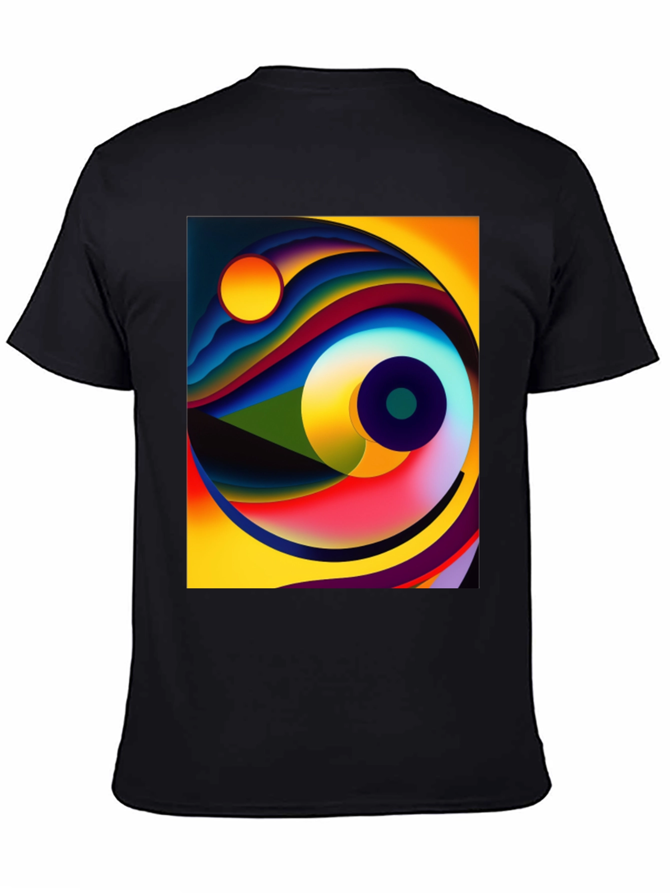 Abstract Art Graphic Tee - Modern Design