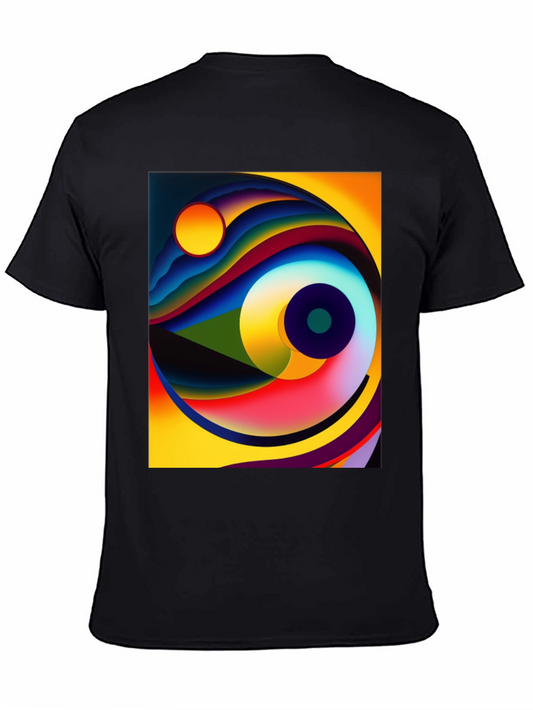 Abstract Art Graphic Tee - Modern Design