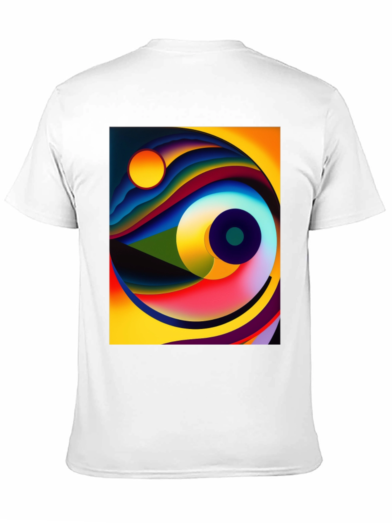 Abstract Art Graphic Tee - Modern Design