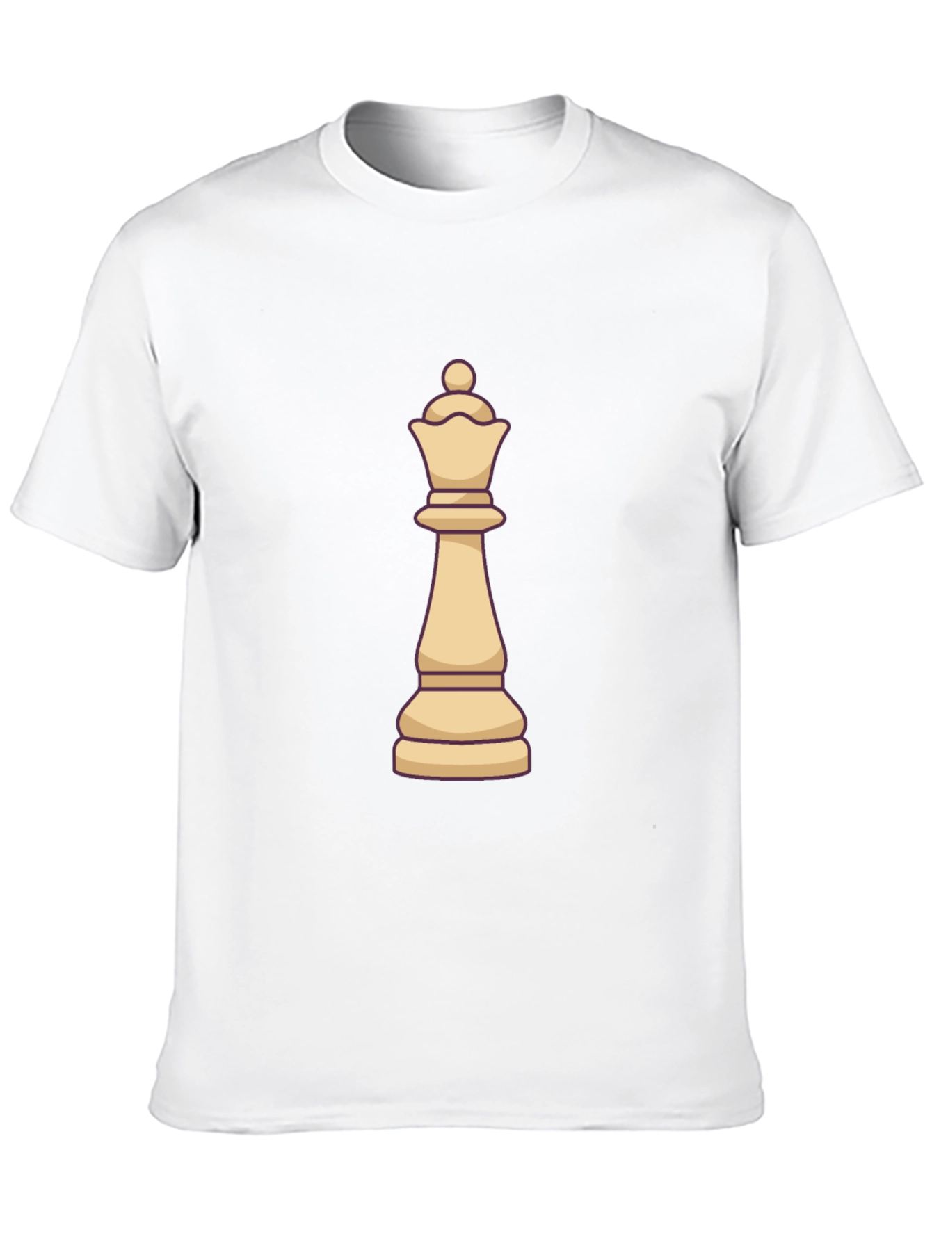 Chess Queen Graphic Tee - Black