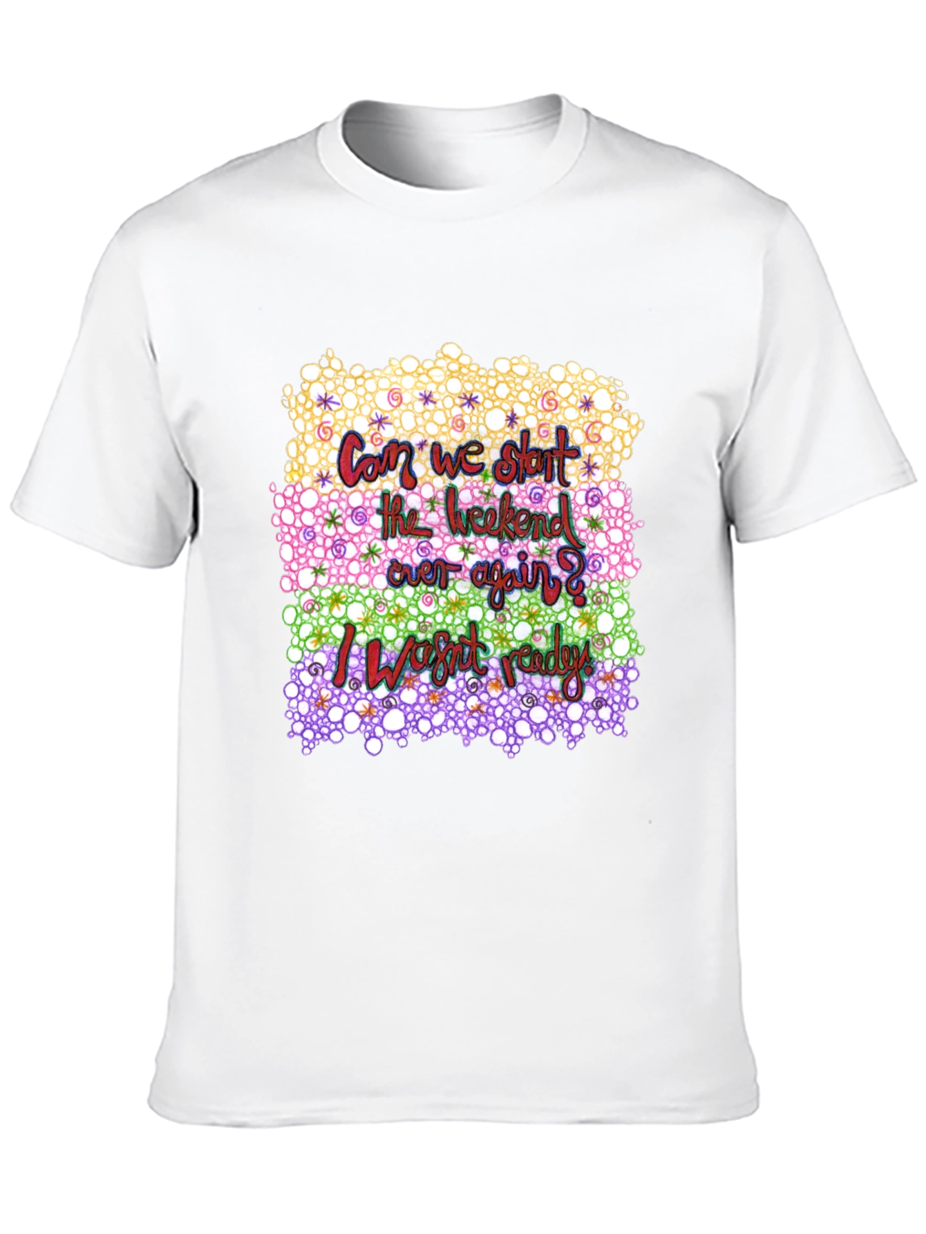 Weekend Start T-Shirt - Trendy Graphic Tee