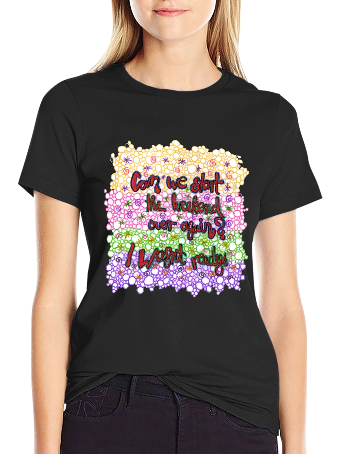 Weekend Start T-Shirt - Trendy Graphic Tee