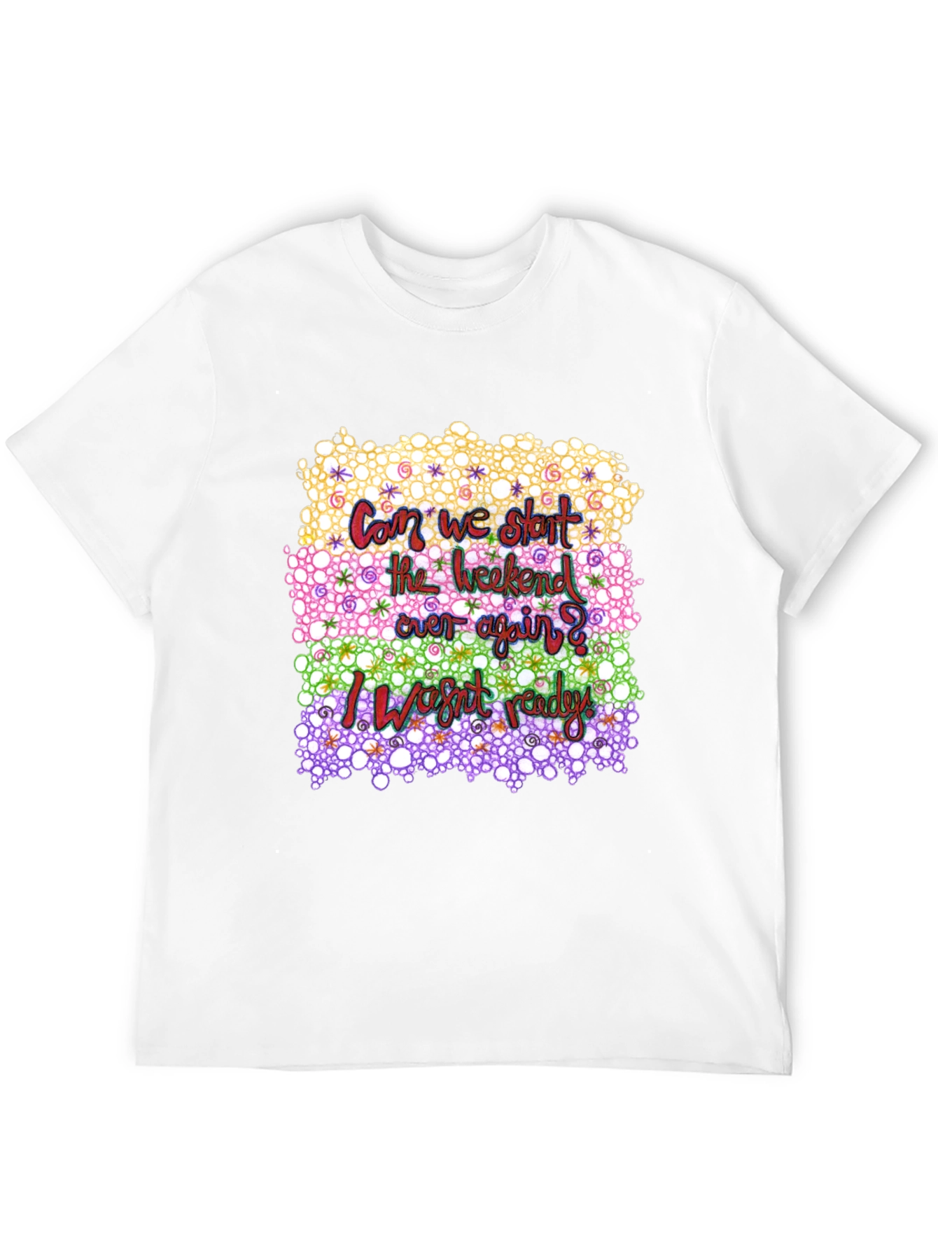 Weekend Start T-Shirt - Trendy Graphic Tee