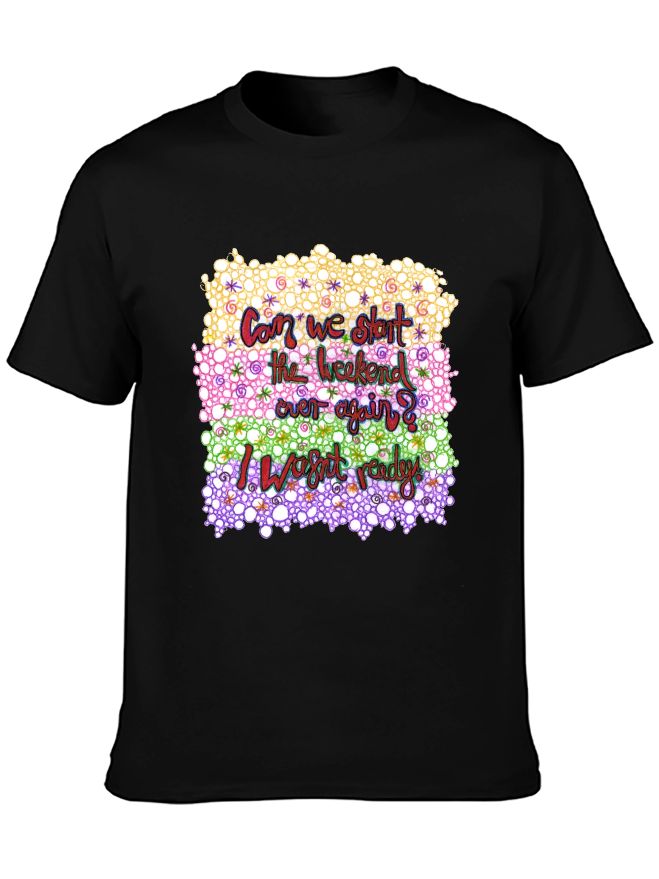 Weekend Start T-Shirt - Trendy Graphic Tee