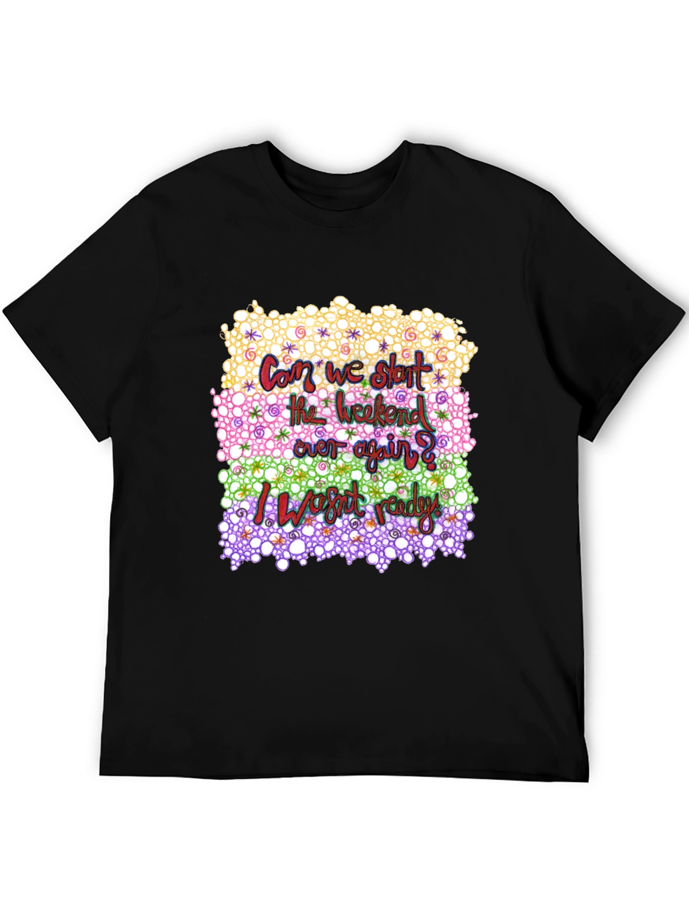 Weekend Start T-Shirt - Trendy Graphic Tee