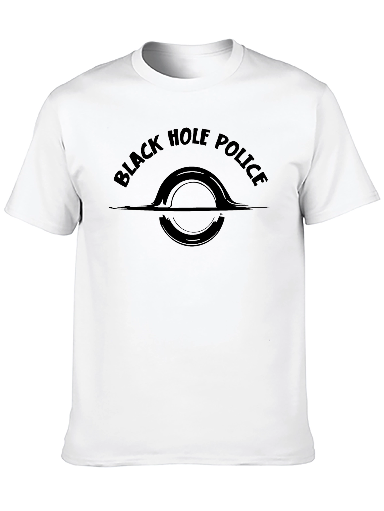 Black Hole Police Graphic Tee