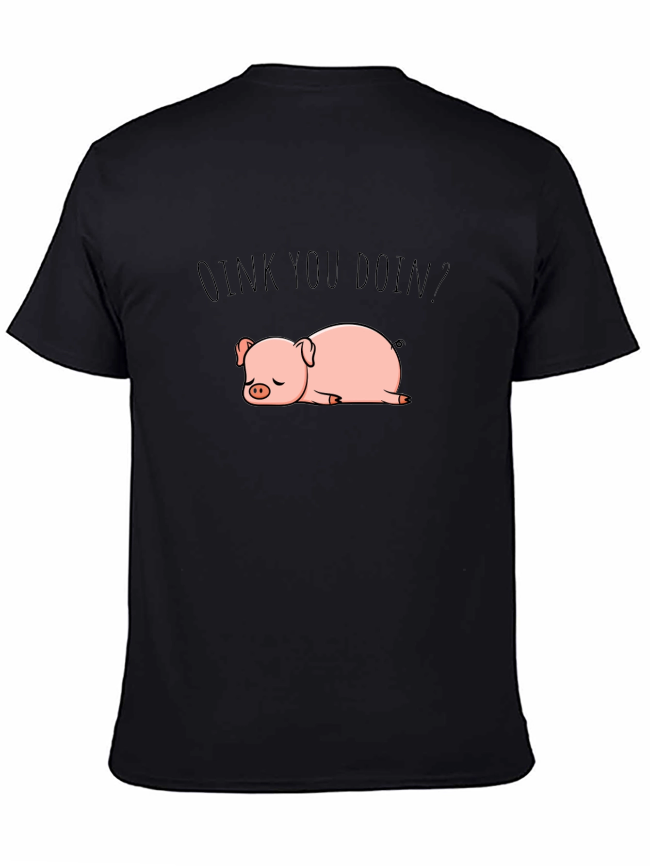 OINK YOU DOIN? Pig Graphic Tee - Relaxed Fit