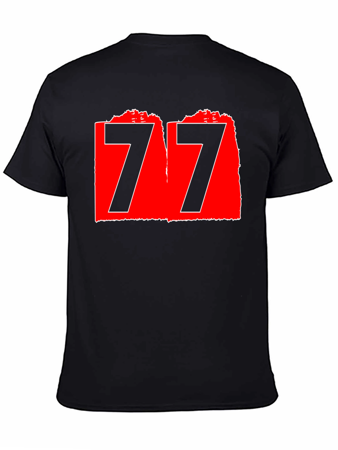 Bold 77 Graphic Black T-Shirt