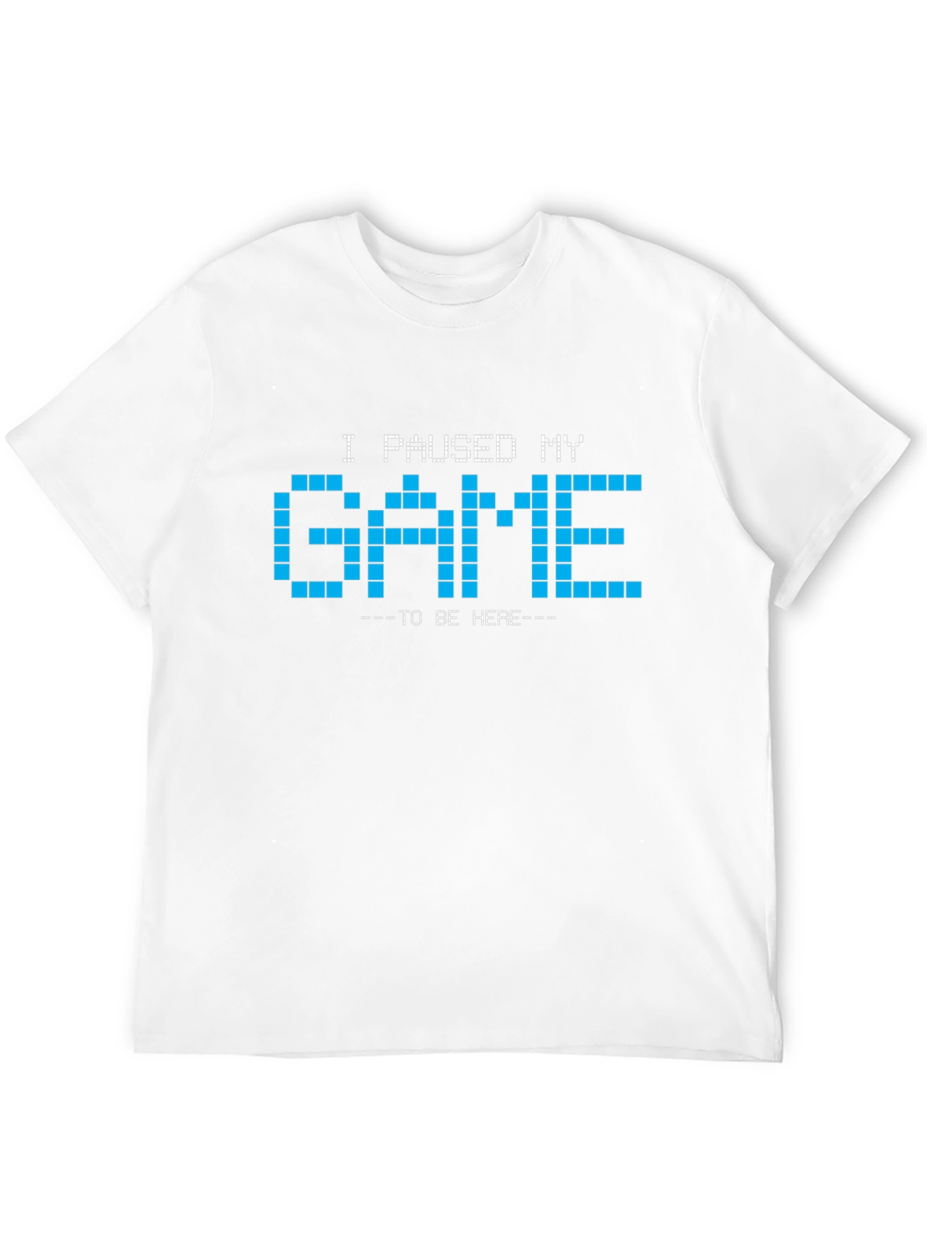 Paused My Game T-Shirt - Gamer Tee - Black