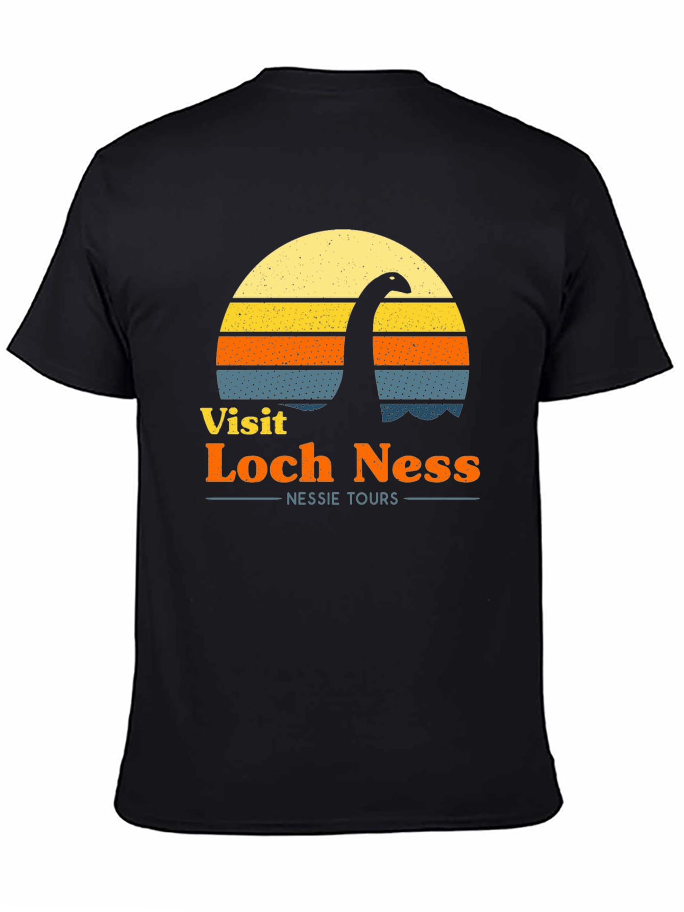 Visit Loch Ness Retro T-Shirt Nessie Tours